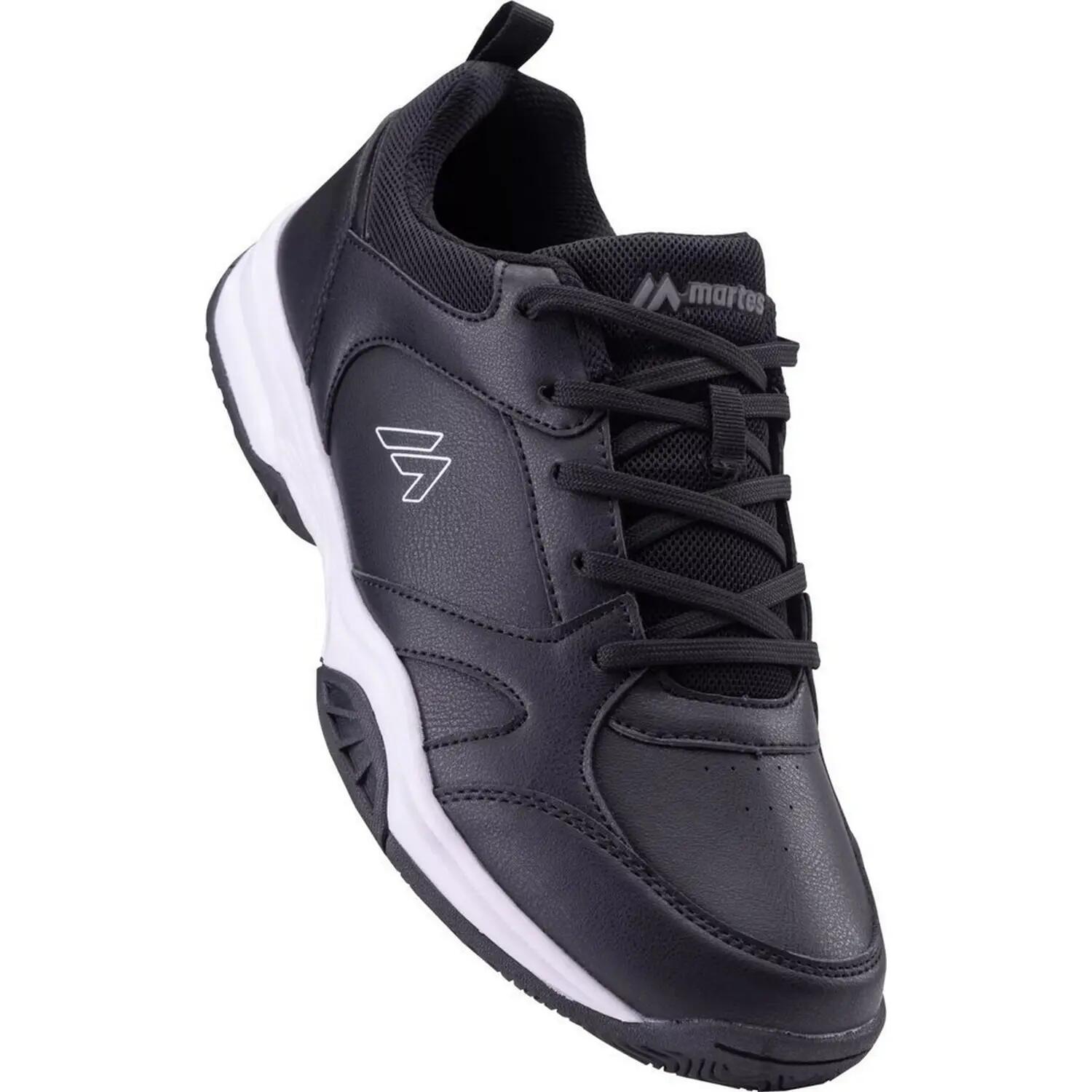 Heren Detis Sportschoenen (Zwart/Zilver) 6/6