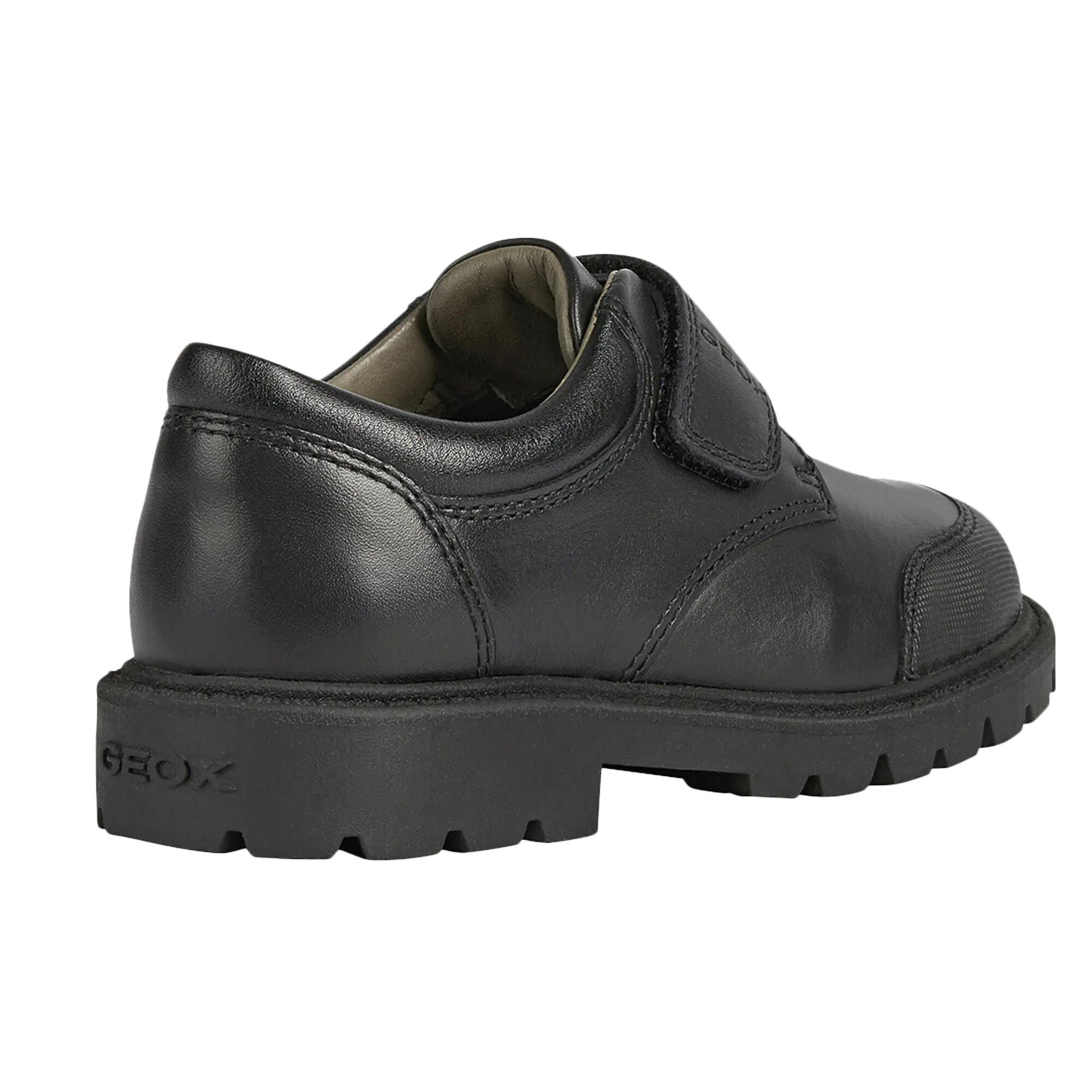SchulUniformSchuhe "Shaylax", Leder Jungen Schwarz 6/6