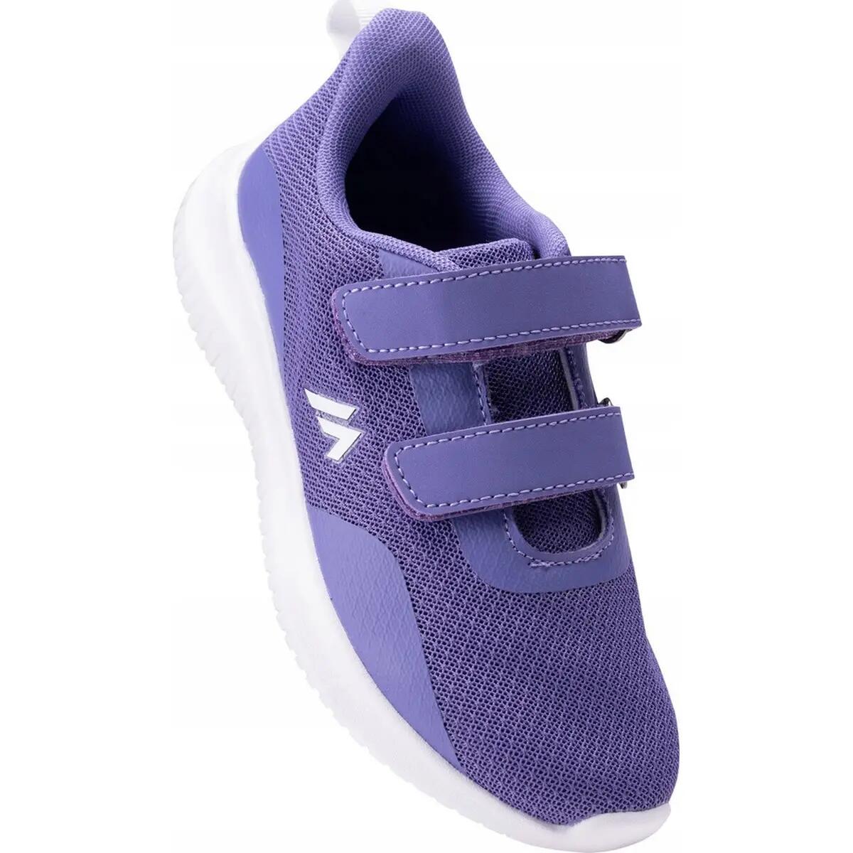Zapatillas Deportivas Riken Niñas Violeta, Blanco 6/6