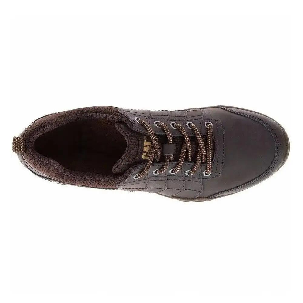 Scarpe Sportive Pelle Scamosciata Uomo Caterpillar Instruct Caffè 6/7