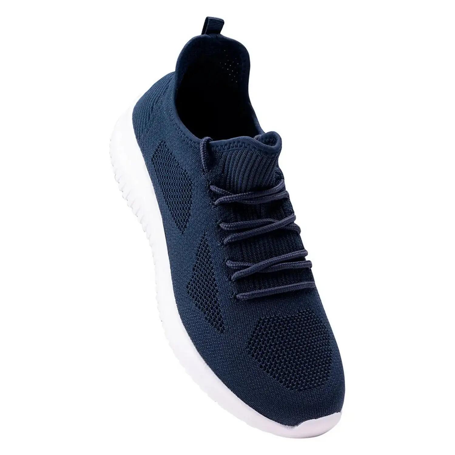 Heren Emidy Trainers (Marine, Wit) 6/6