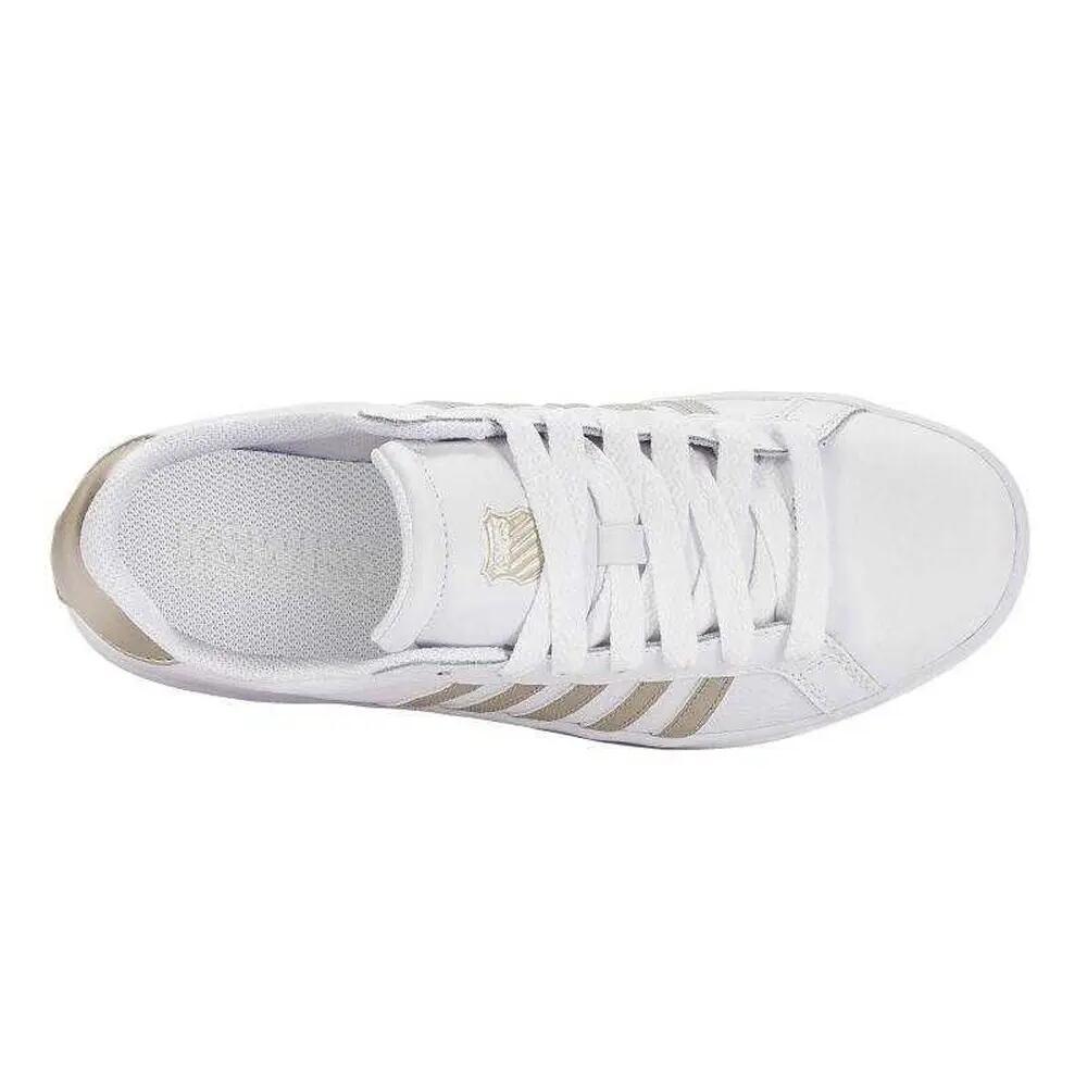 Scarpe Sportive PelleDonna K-Swiss Court Tiebreak Bianco 6/7