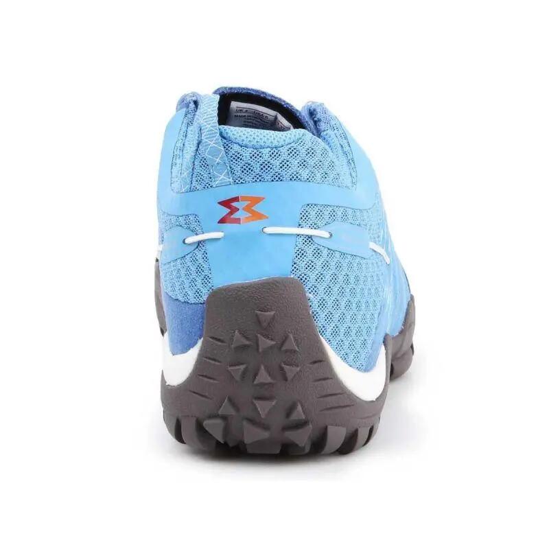 Zapatillas Deportivas de Gamuza de Cuero Sticky Stone para Mujer Azul 6/6