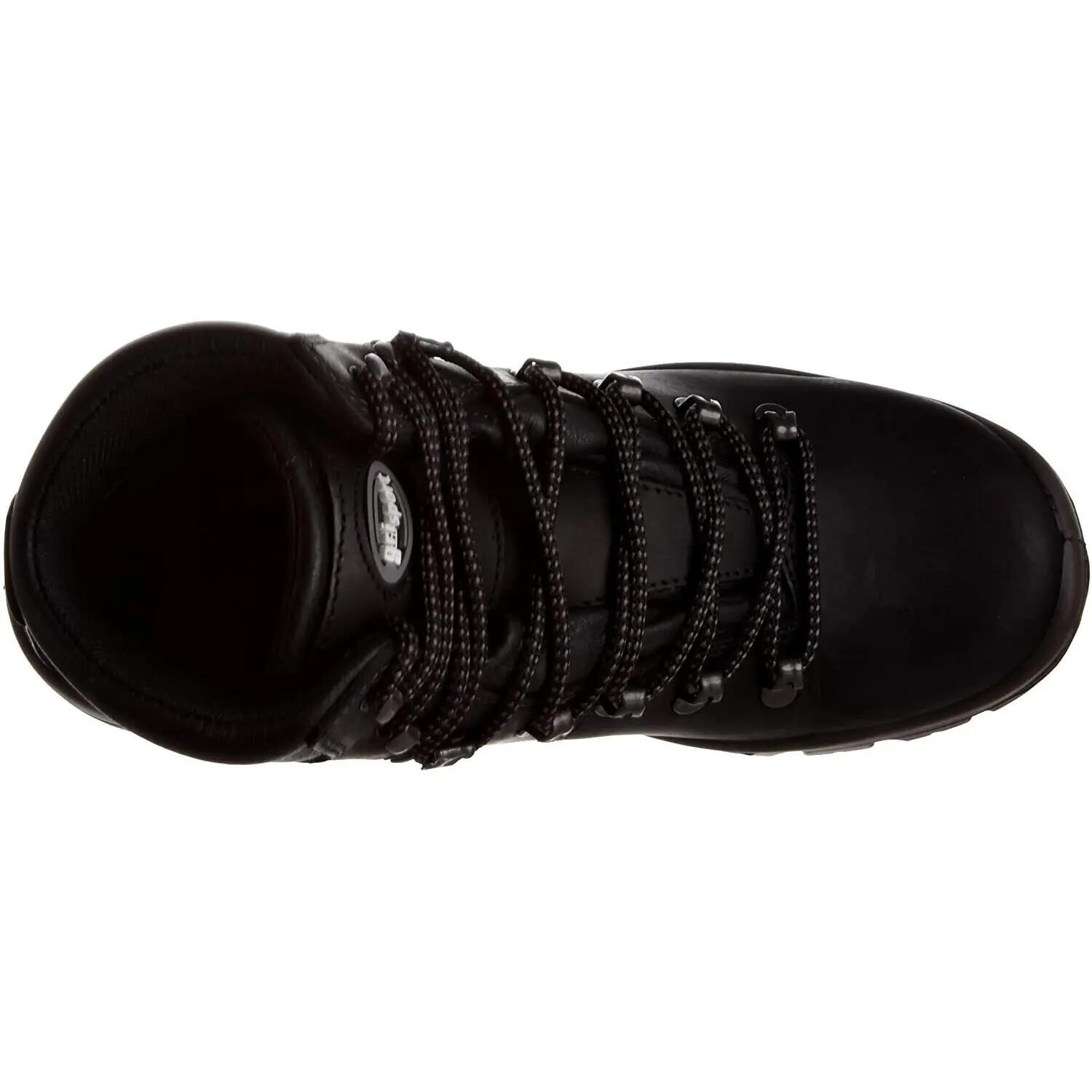 Unisex Adult Peaklander Waxy Leather Walking Boots (Black) 5/6
