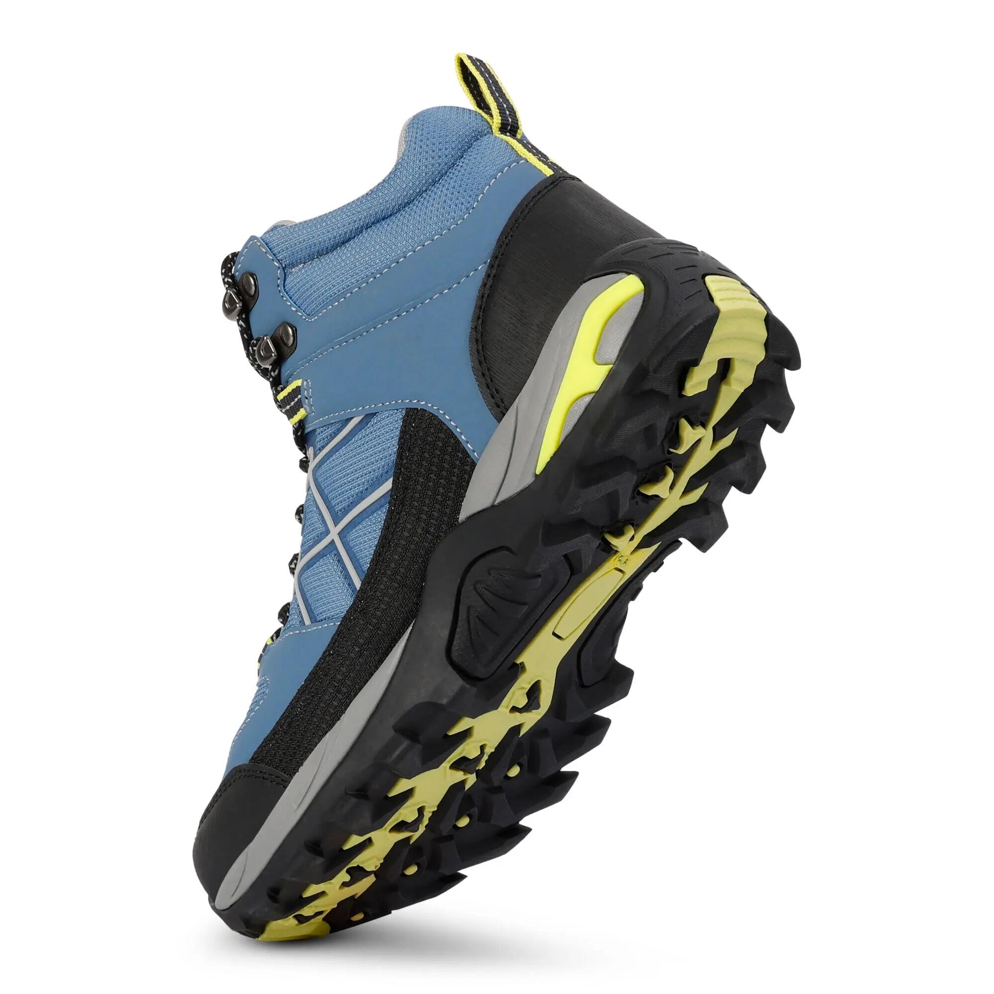 Wanderstiefel "Samaris III" Damen Kronenblau/Leuchtend Limone 7/7