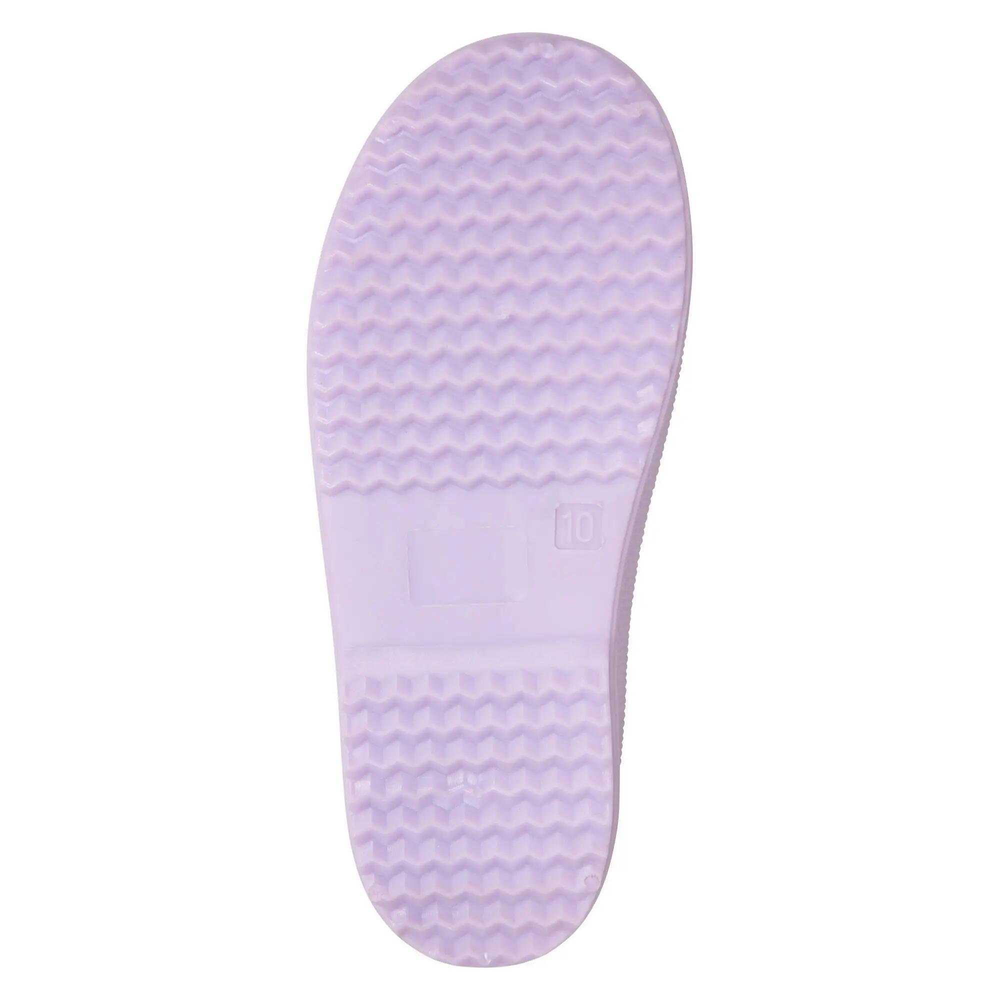 Childrens/Kids Plain Wellington Boots (Lilac) 5/5