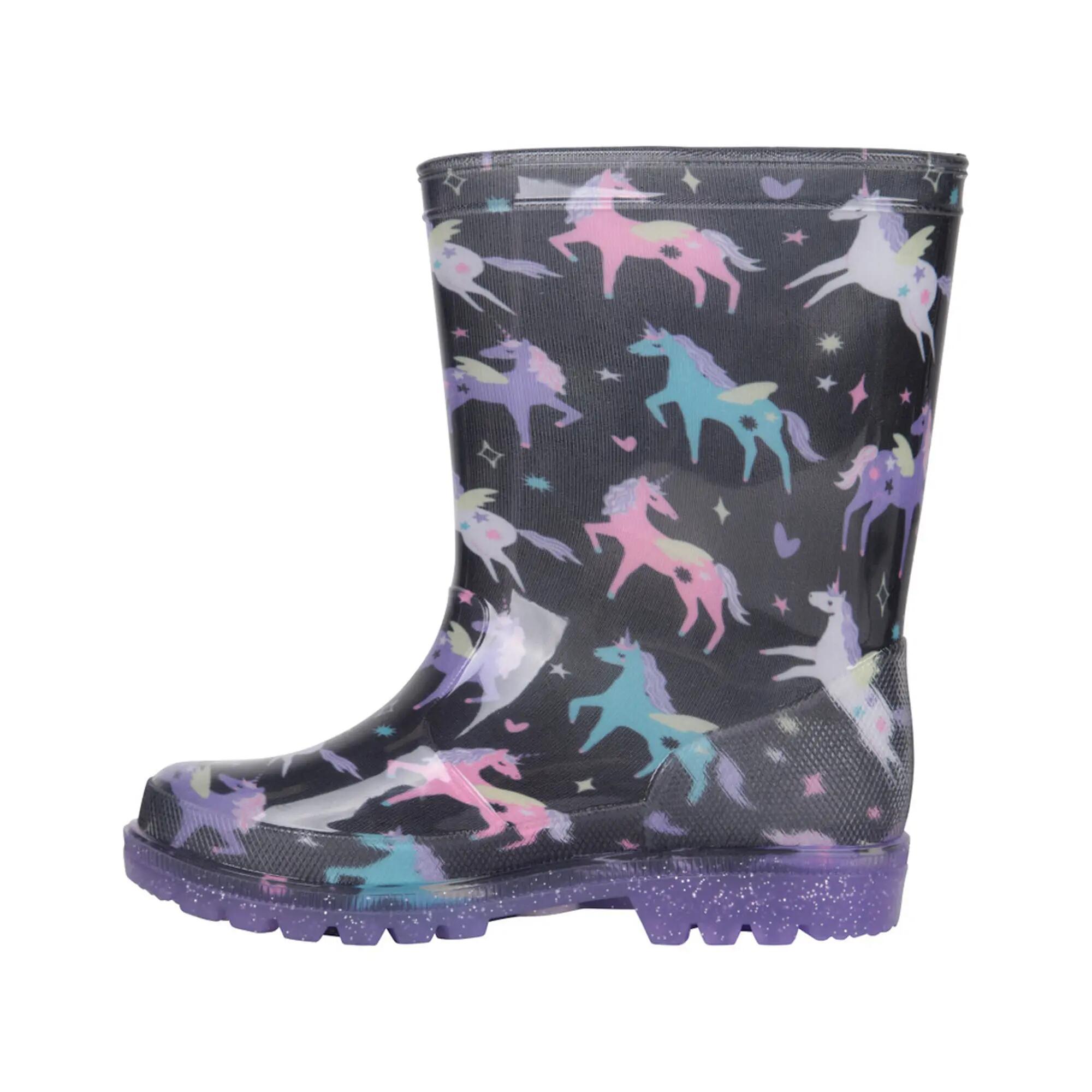 Bottes De Pluie SPLASH Enfant (Noir) 3/5