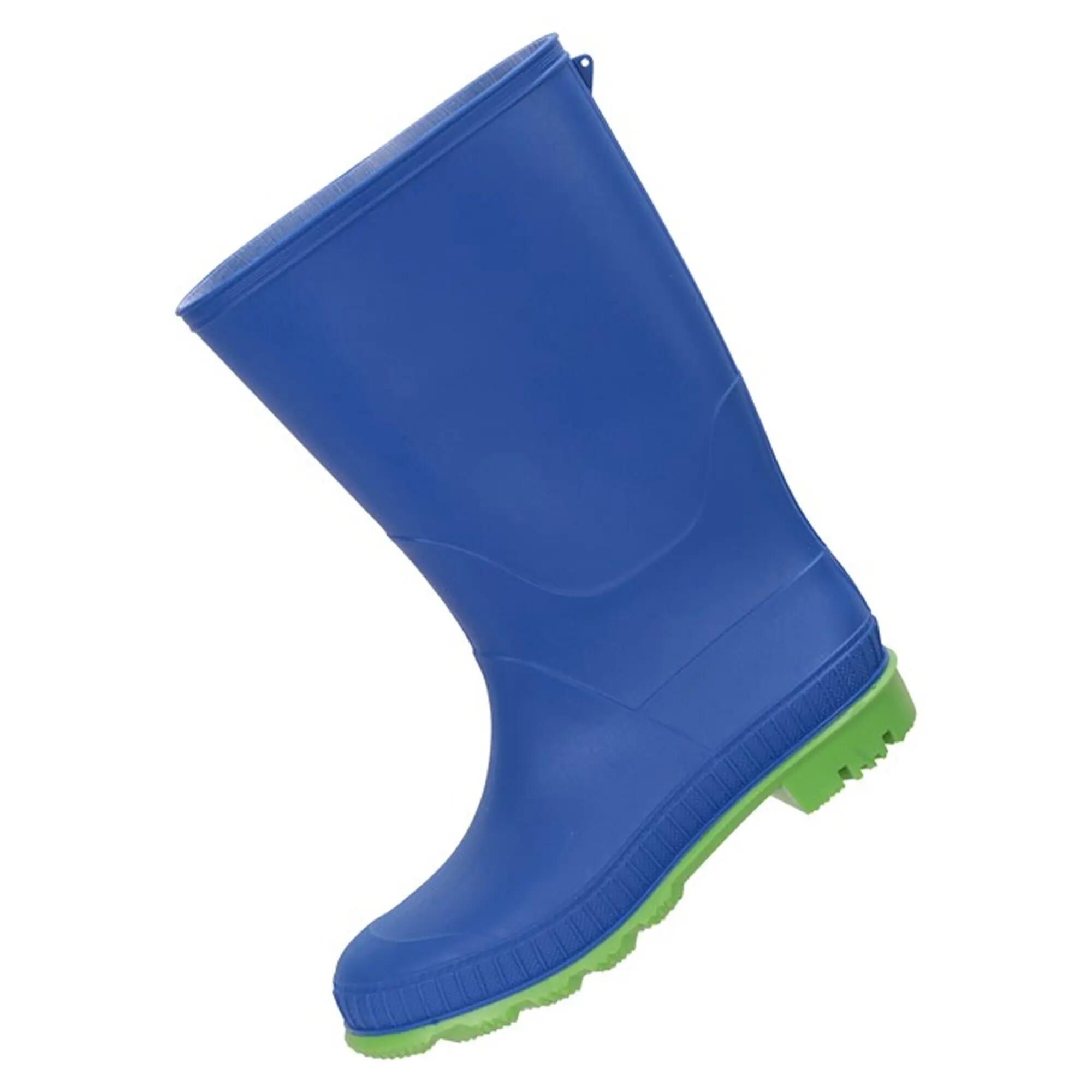 Childrens/Kids Plain Wellington Boots (Cobalt) 6/6