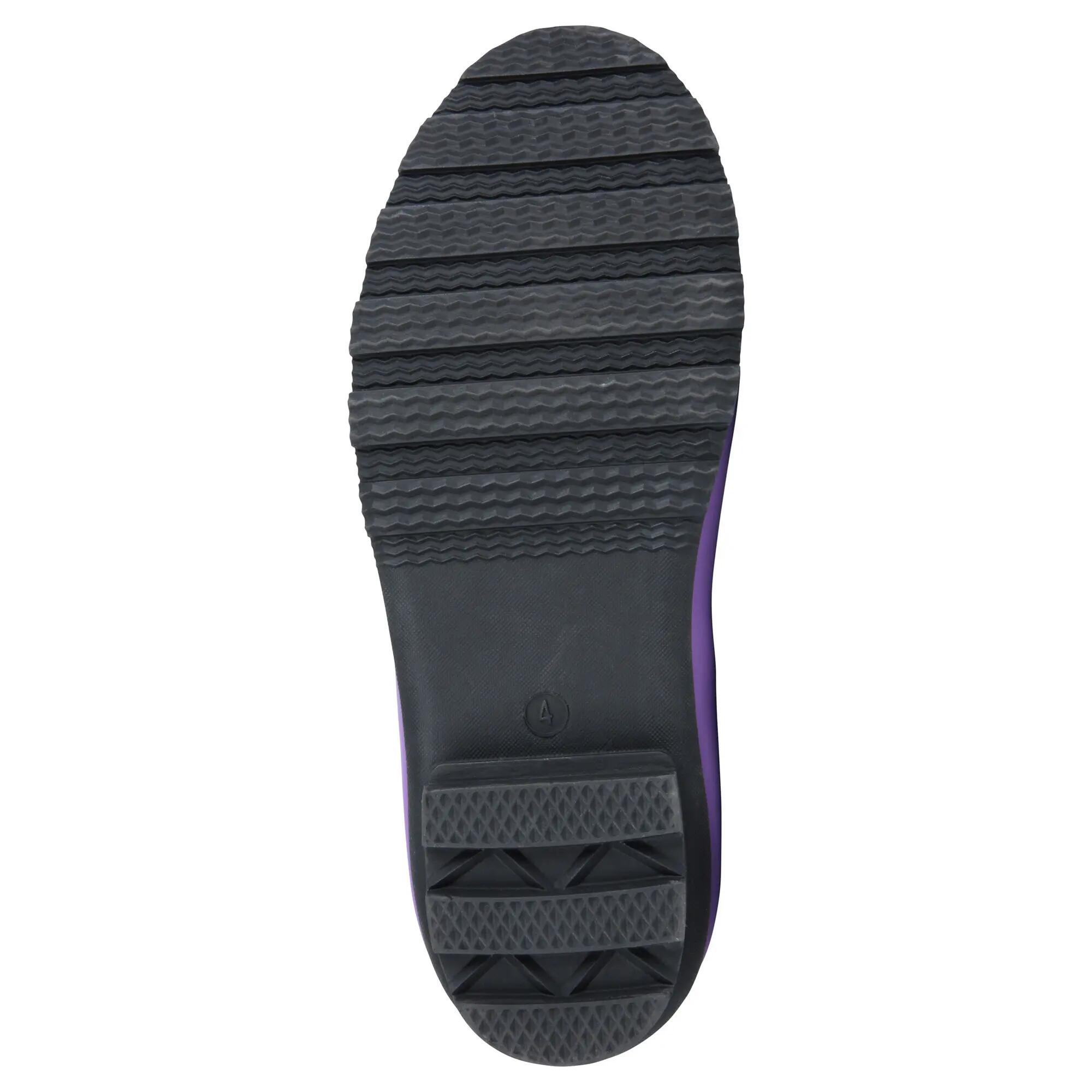 Gummistiefel, Gummi Kinder Leuchtendes Blau 5/5