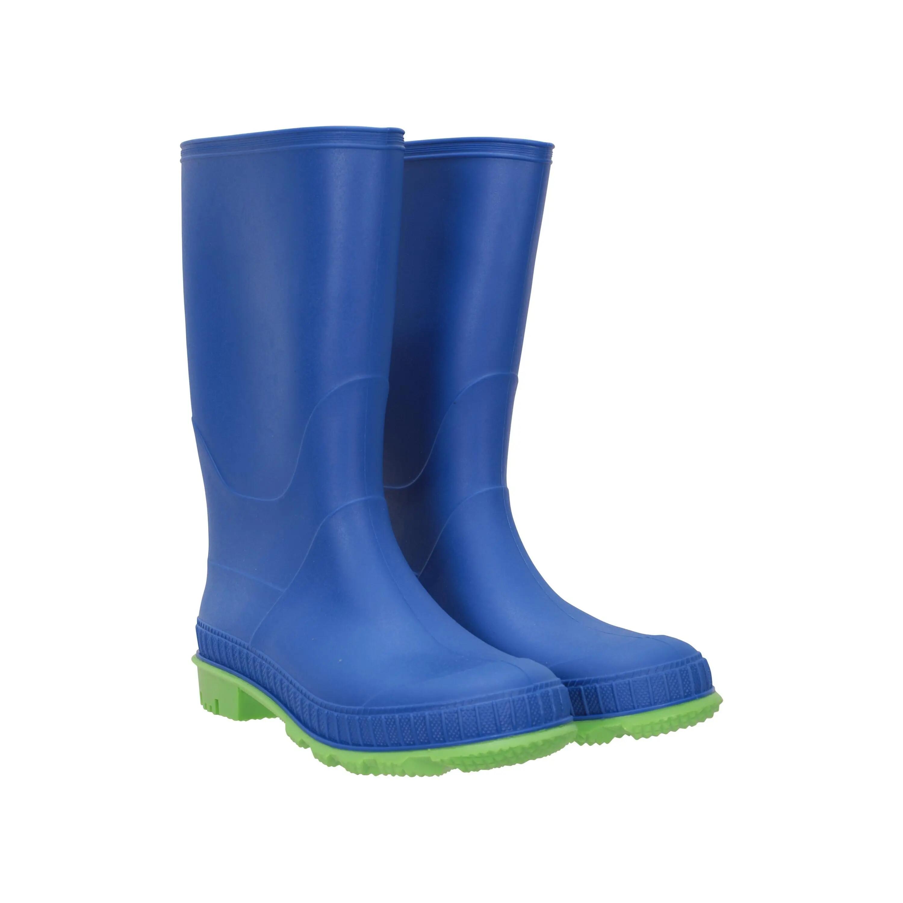 Childrens/Kids Plain Wellington Boots (Cobalt) 5/6