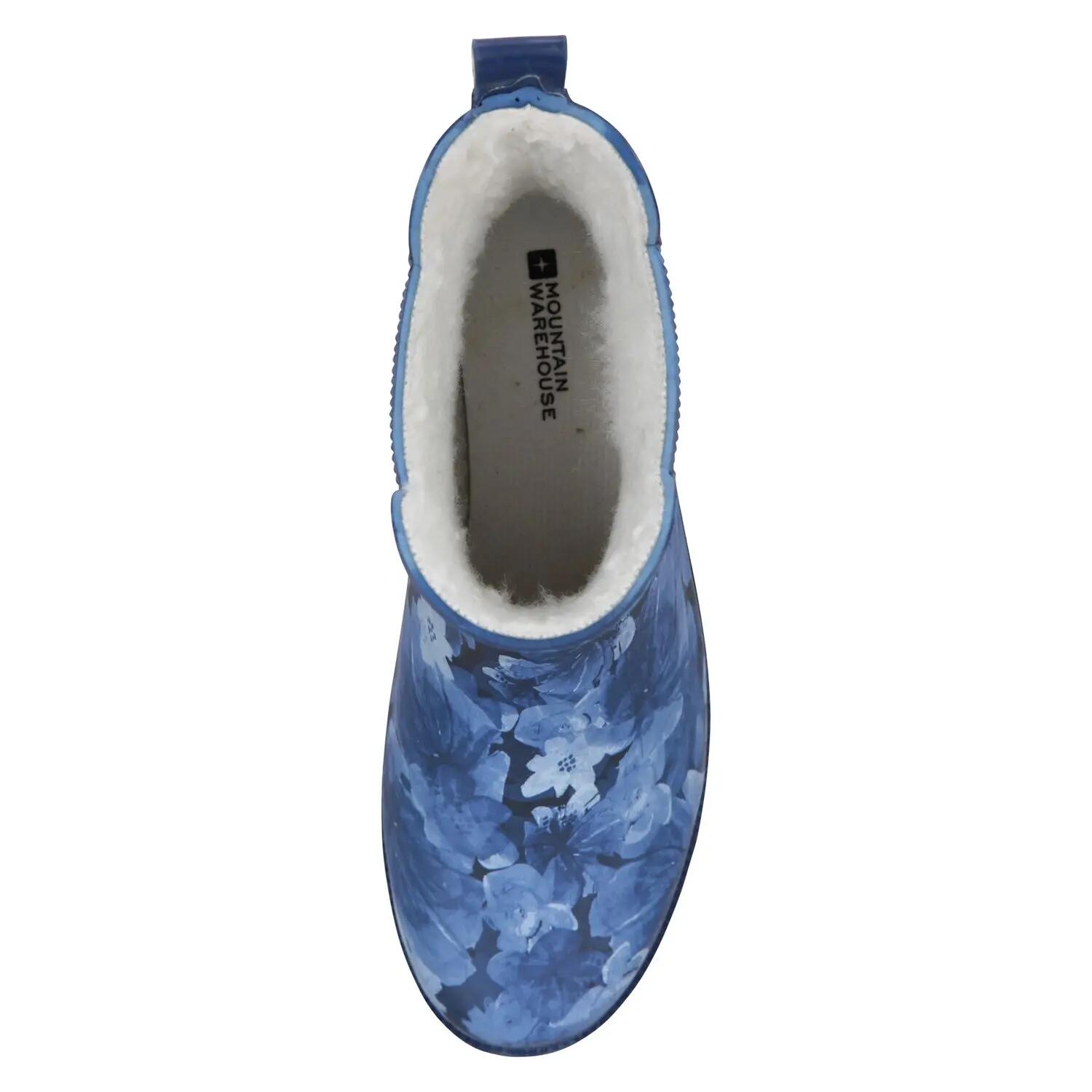 Stivali Di Gomma Floreale Gomma Donna Mountain Warehouse Blu Scuro 5/6