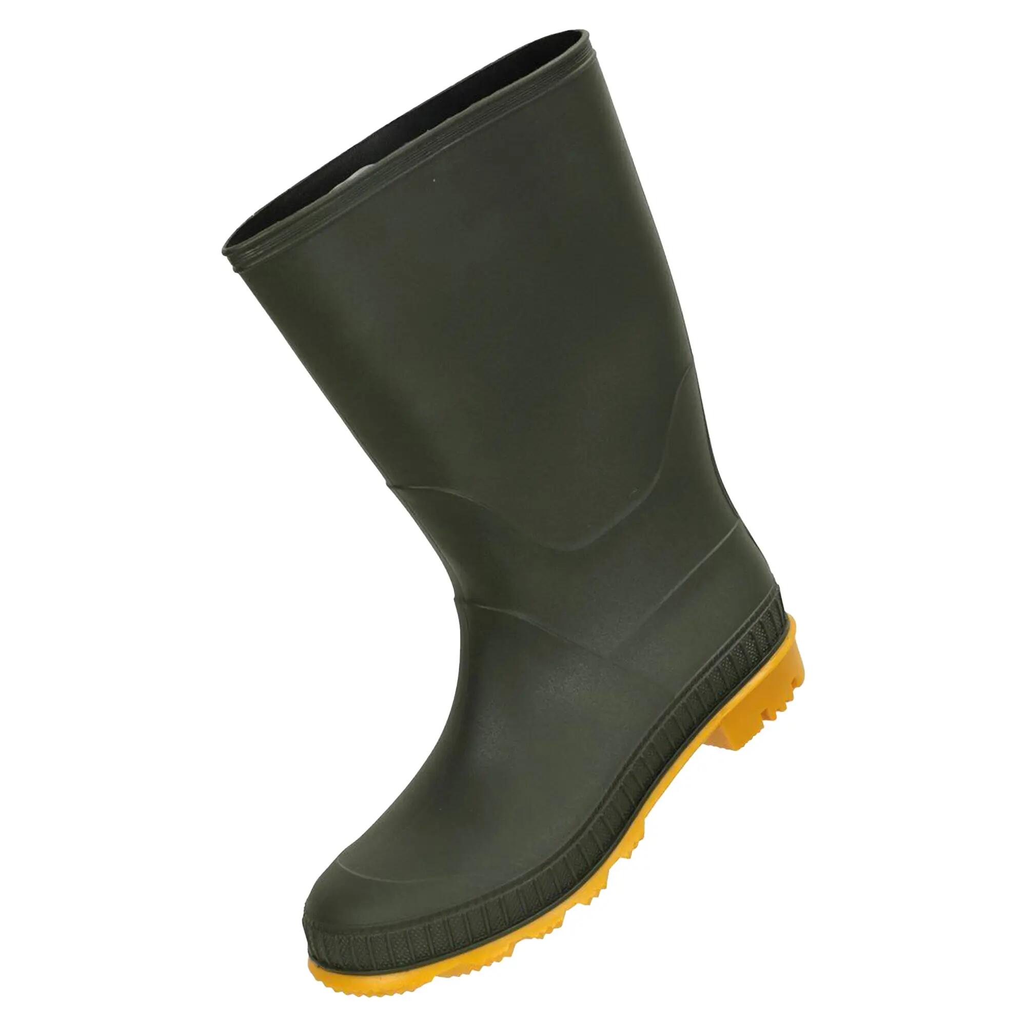 Stivali Di Gomma Semplice Bambini Mountain Warehouse Kaki 6/6