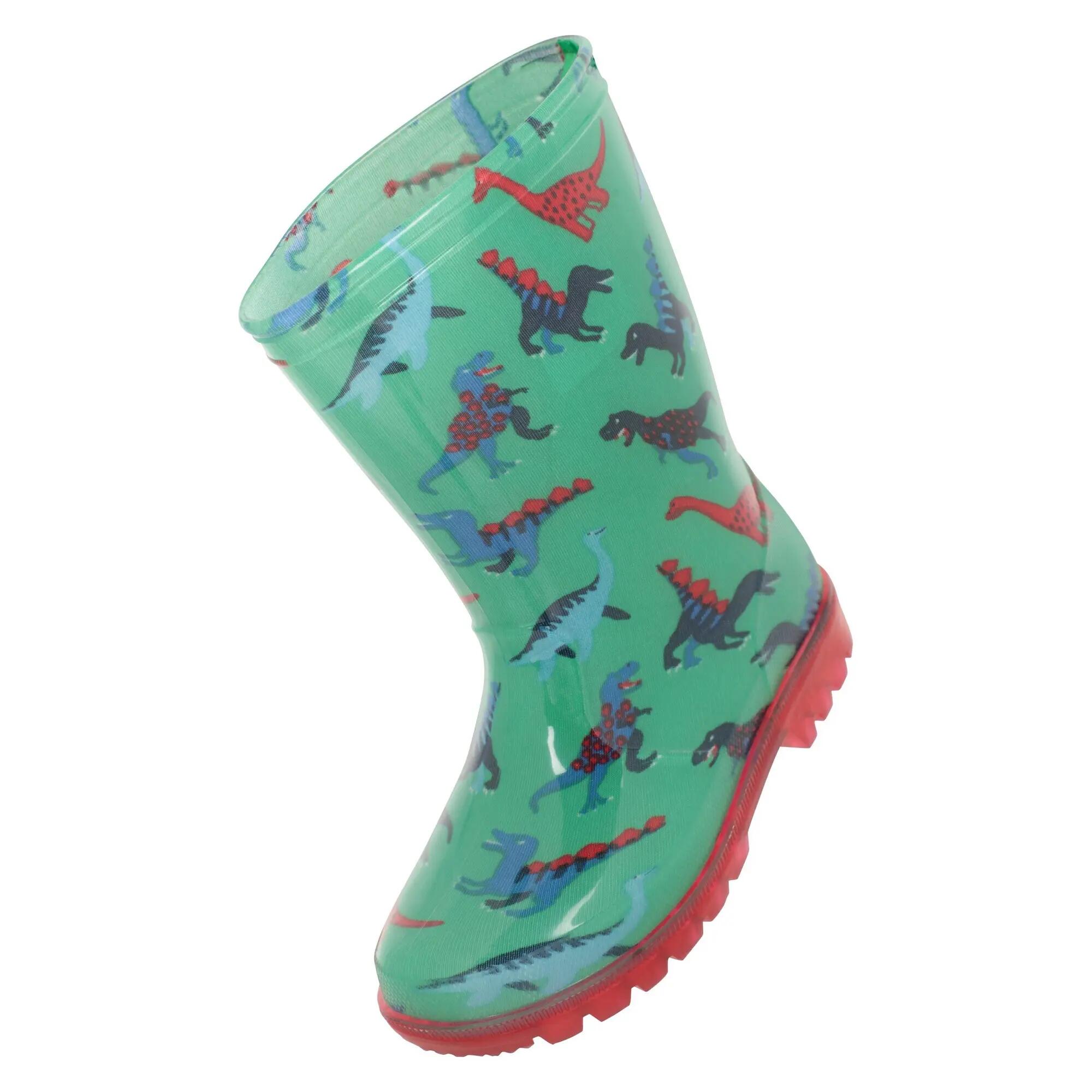 Gummistiefel "Splash", Dinosaurier Kinder Grün 6/6