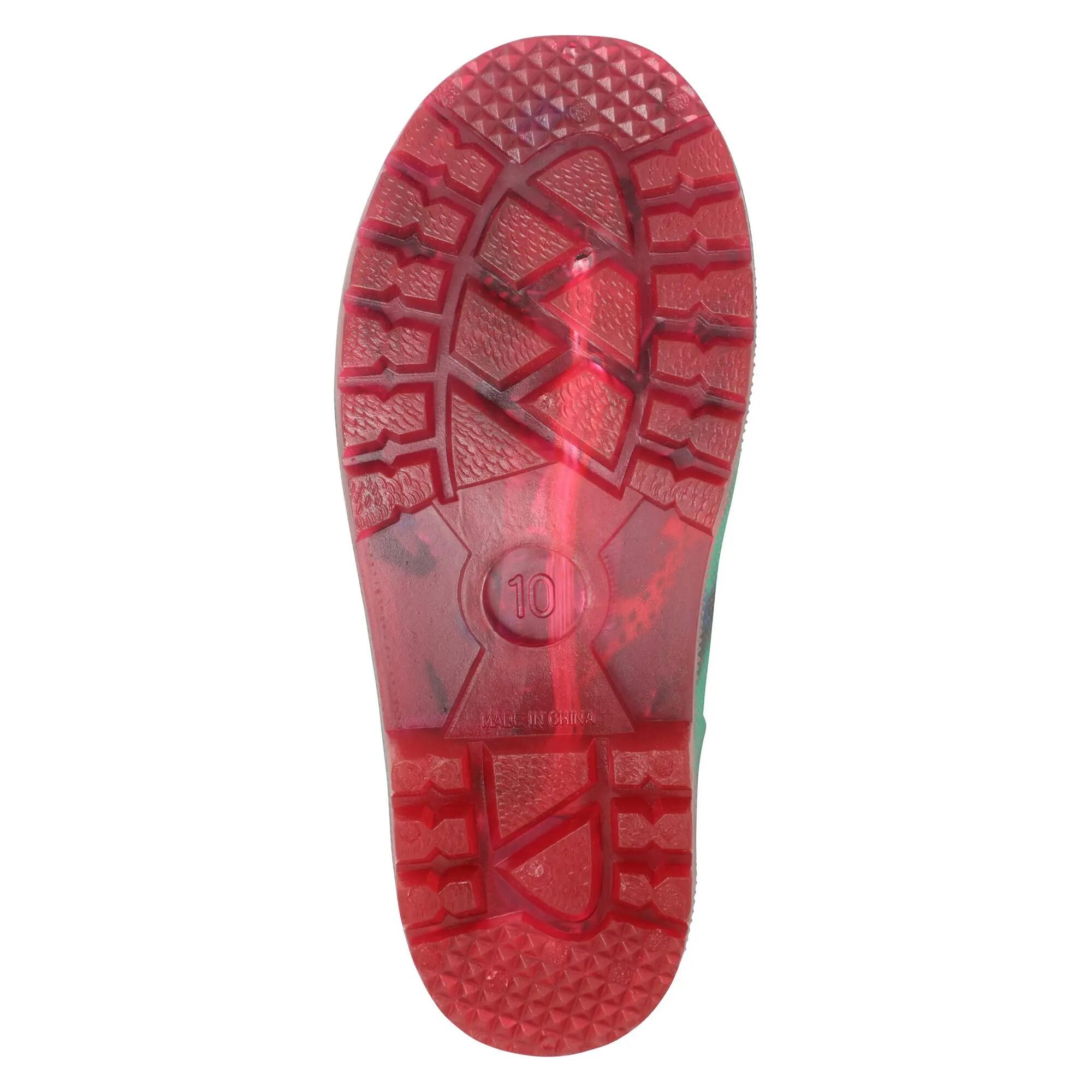 Gummistiefel "Splash", Dinosaurier Kinder Grün 5/6