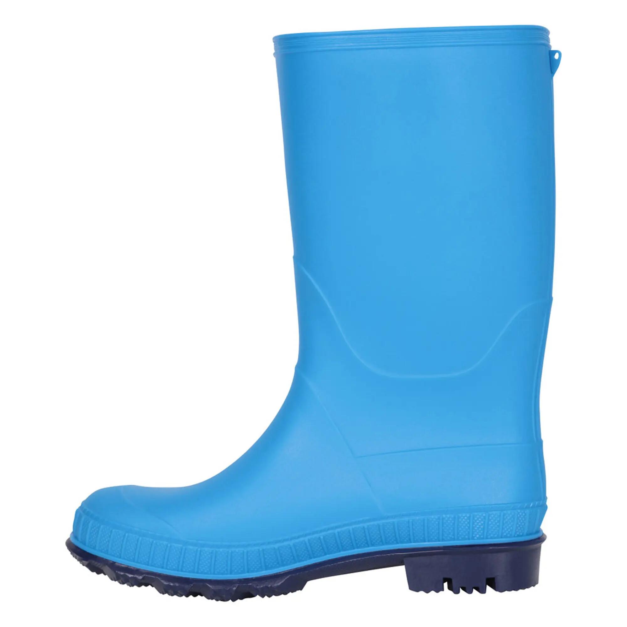 Bottes De Pluie Unies Enfant (Bleu) 3/5