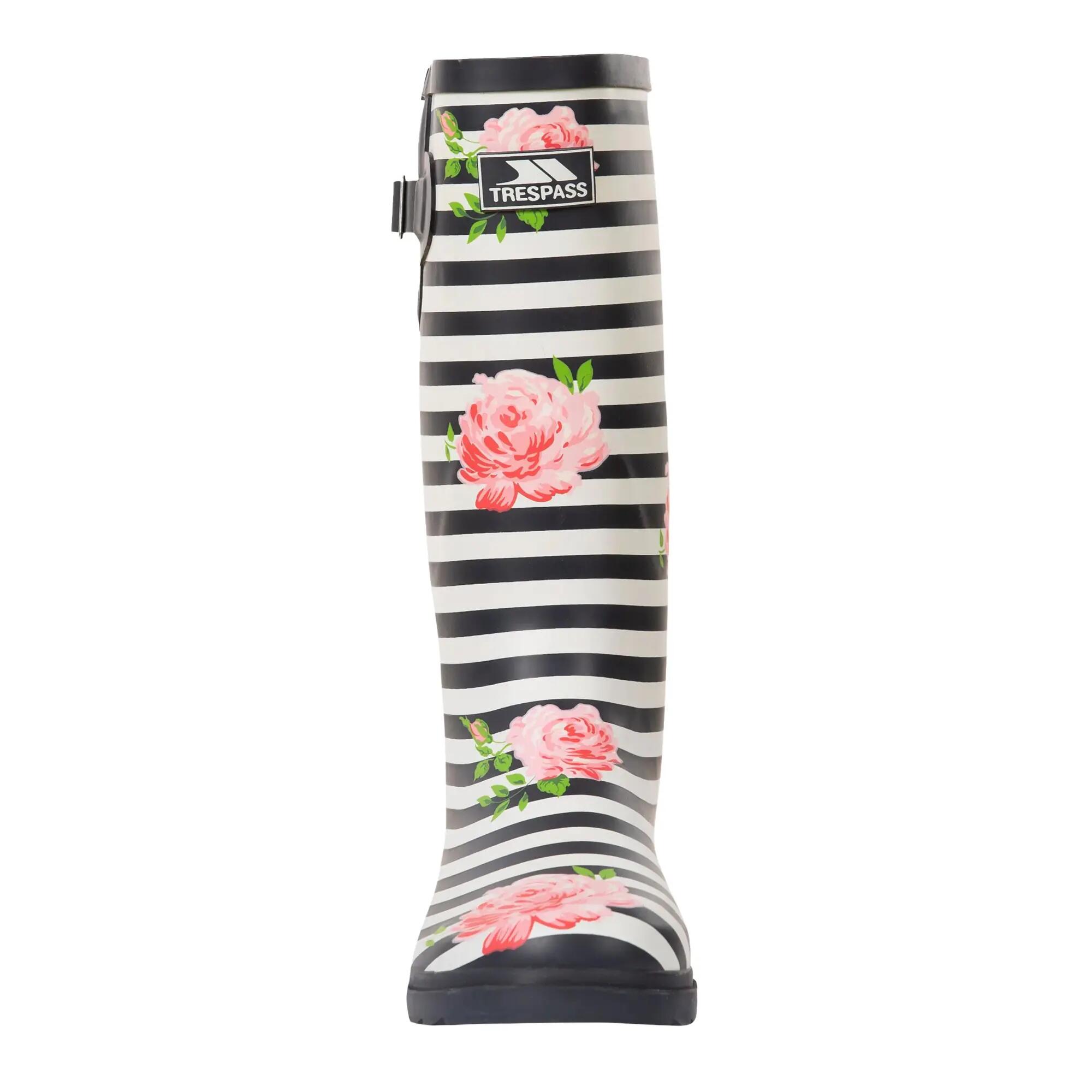 Bottes De Pluie ELENA Femme (Bleu Marine / Blanc / Rose) 7/7