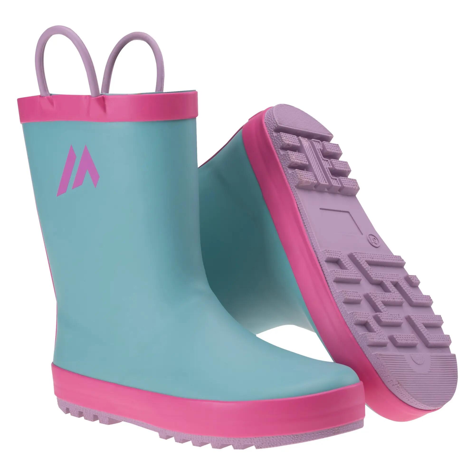 Kinder/Kinder Ninbo Wellington Laarzen (Blauw/roze) 6/6