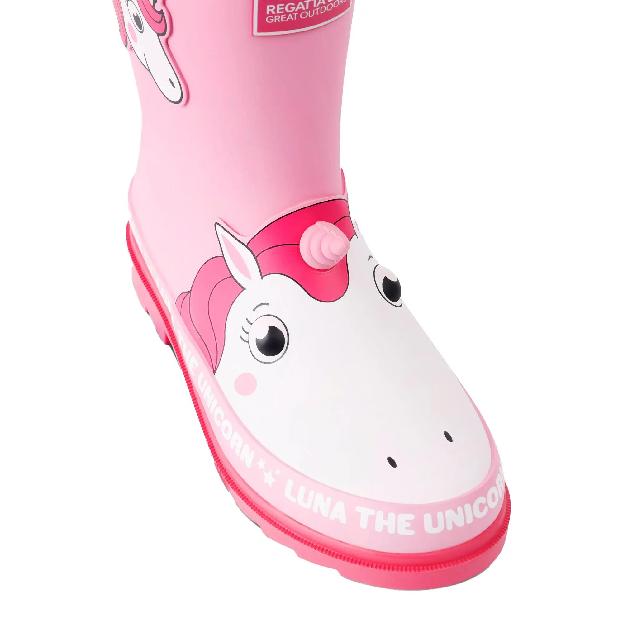 Bottes De Pluie MUDPLAY Enfant (Rose) 6/6