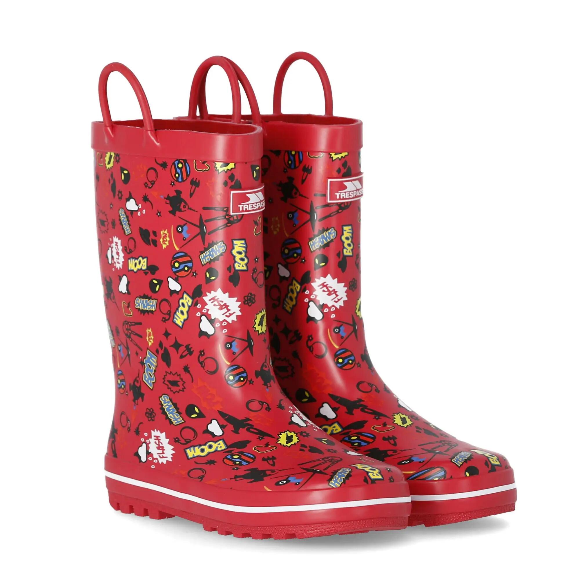 Gummistiefel Apolloton Kinder Rot 7/7