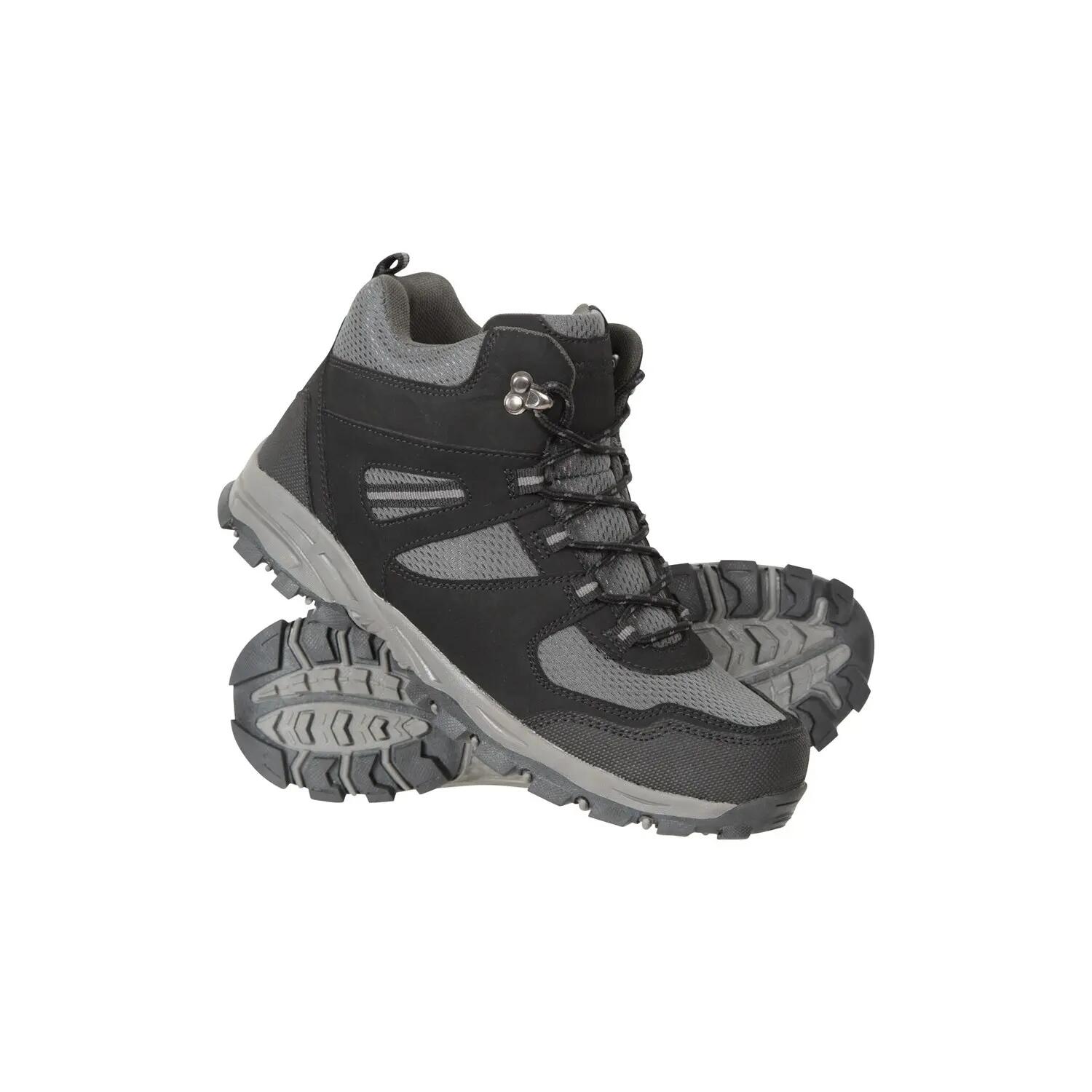 Womens/Ladies Mcleod Wide Walking Boots (Black) 6/6