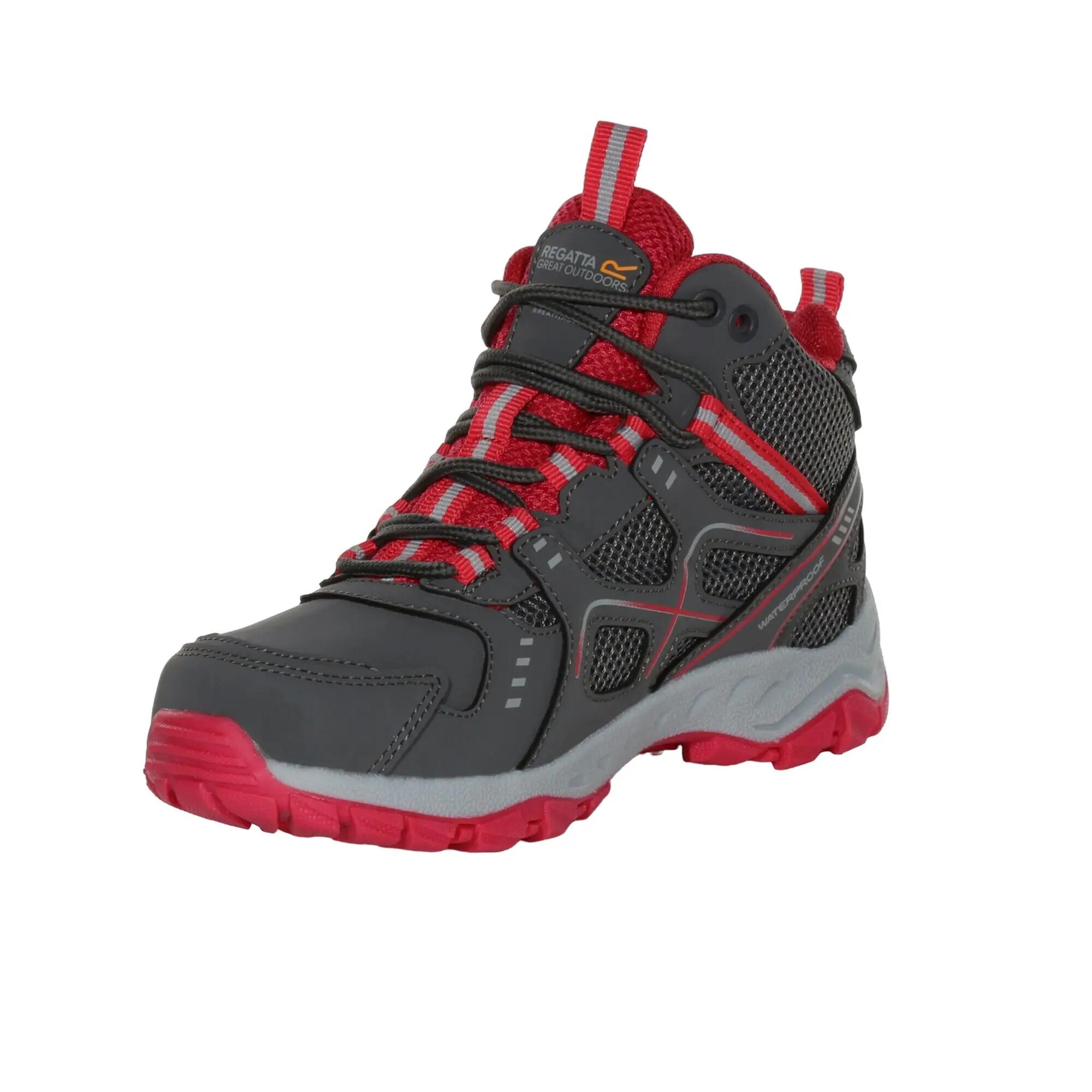 Botas de Senderismo Vendeavour para Niños/Niñas Granito, Poción Rosa 7/7