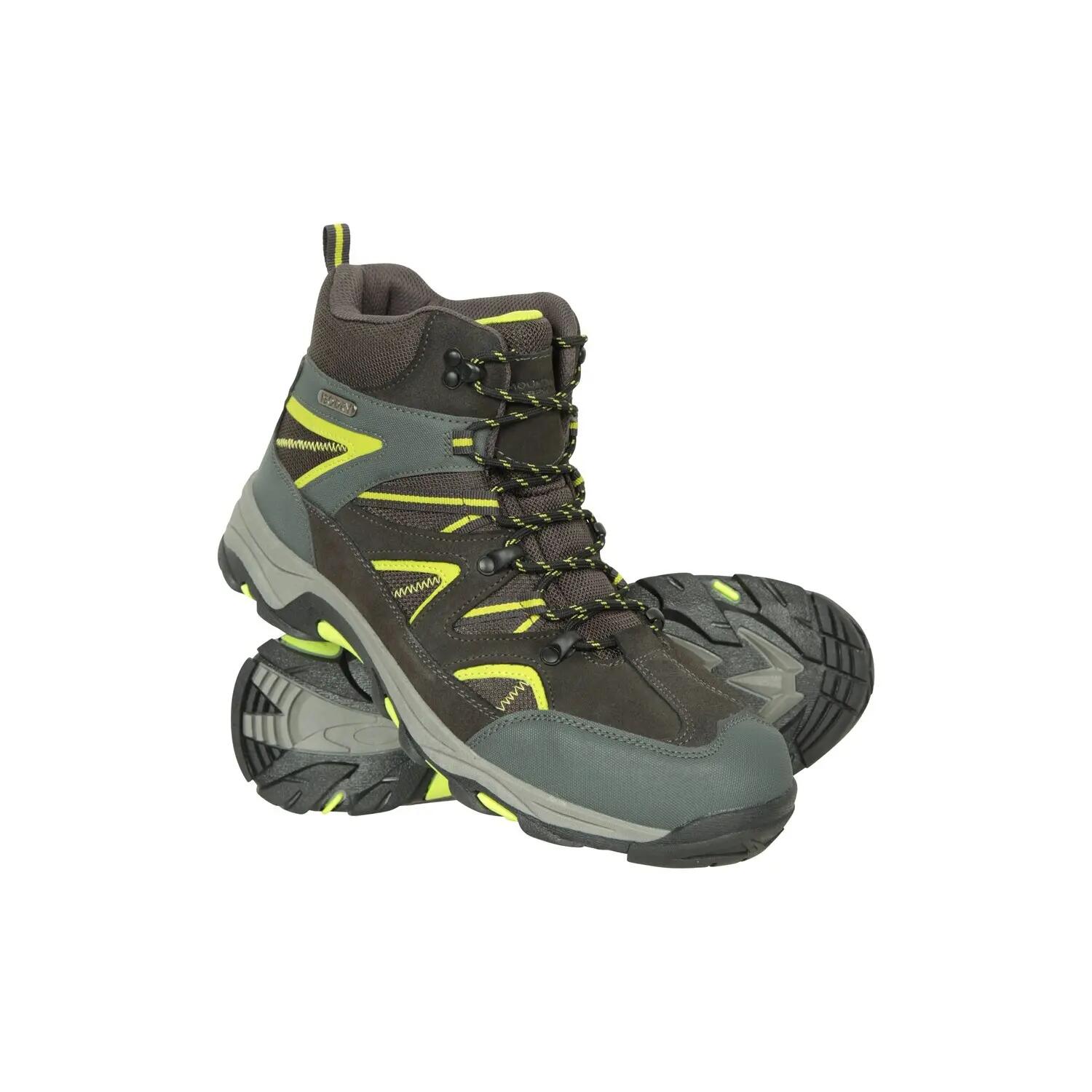 Mens Rapid Suede Hiking Boots (Black) 6/6