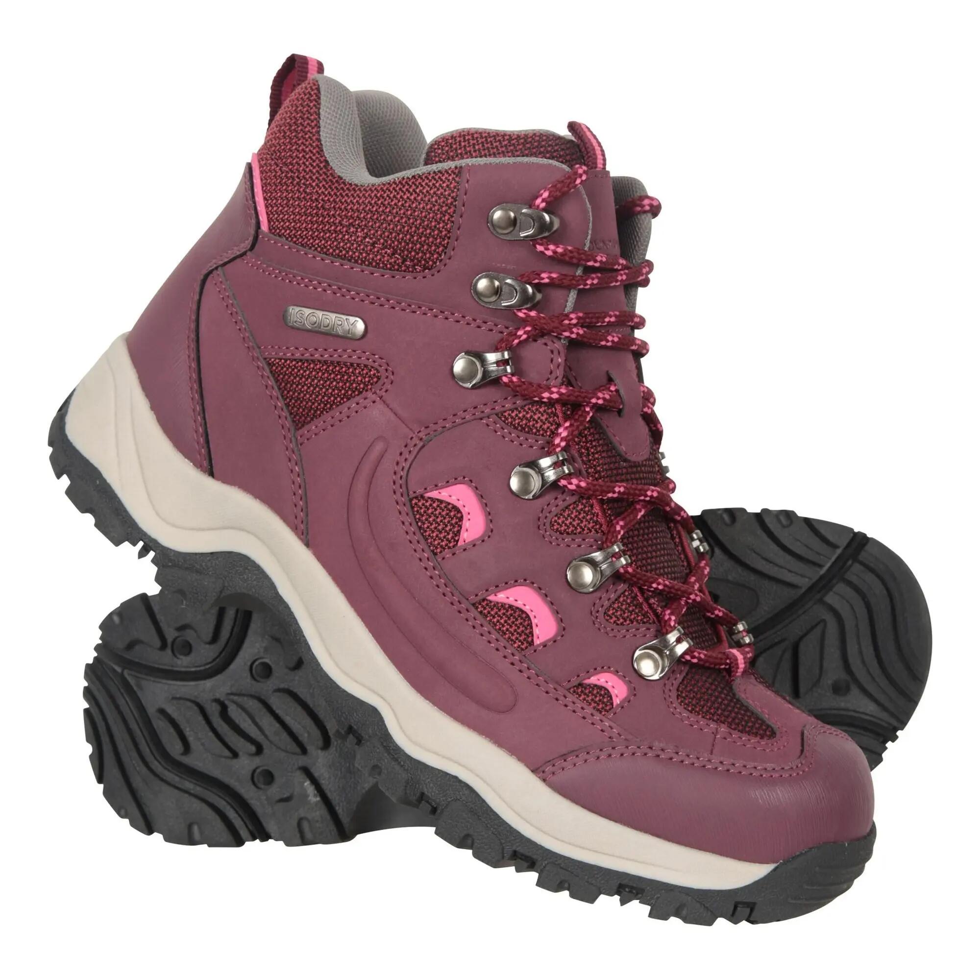 Scarponcini Da Passeggio Donna Mountain Warehouse Adventurer Borgogna 6/6