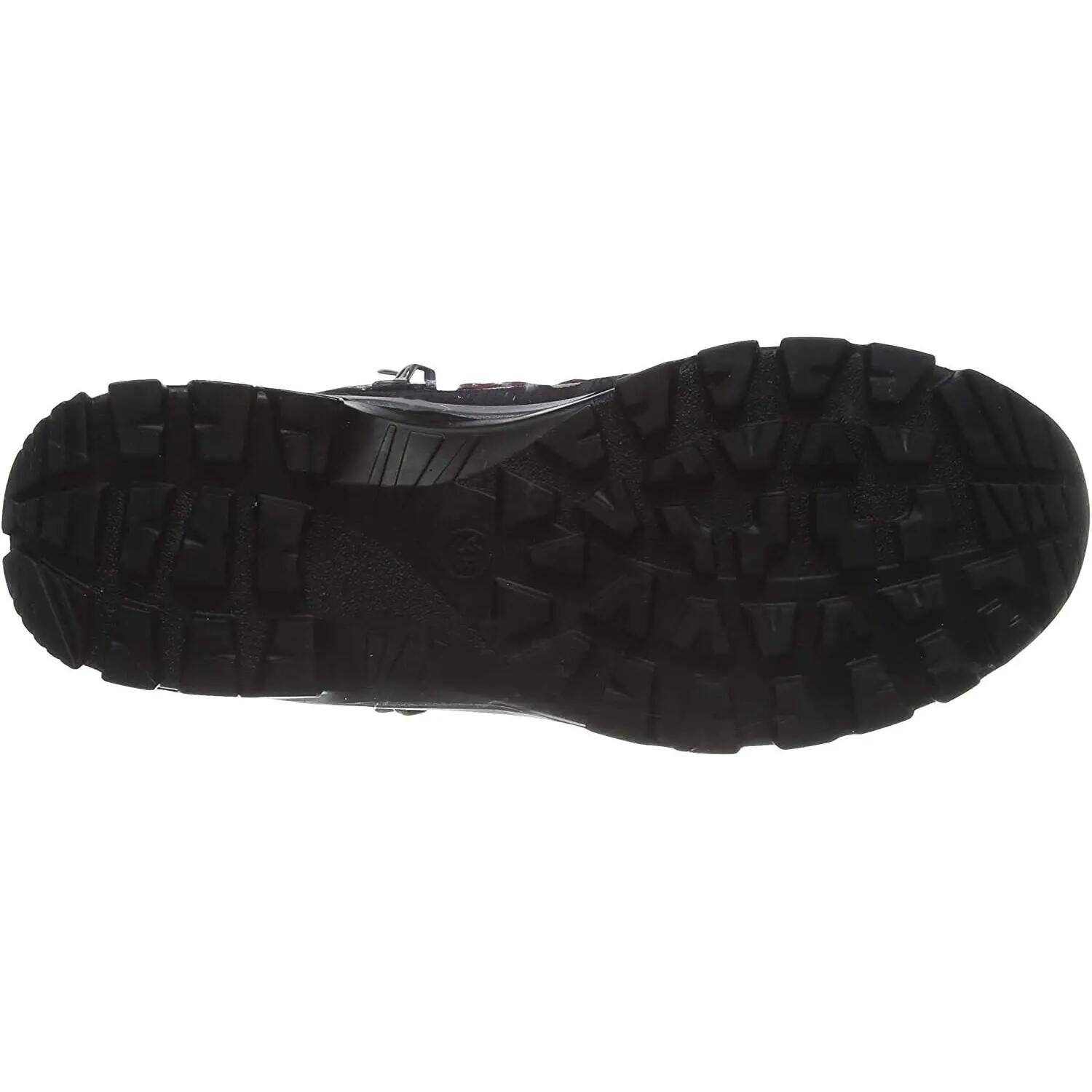 Scarponcini Da Passeggio Pelle Scamosciata Donna Grisport Excalibur Rosso 5/6