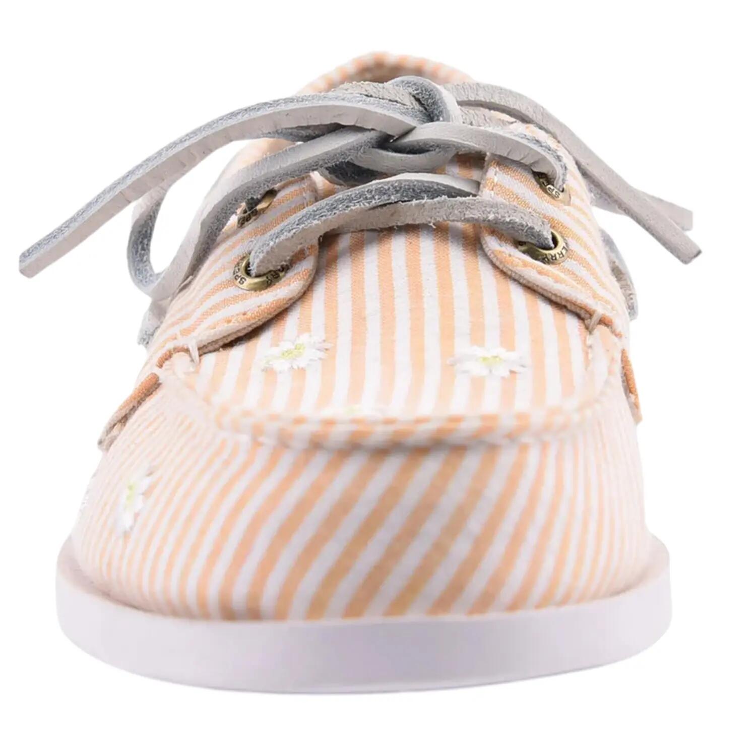 Chaussures Bateau AUTHENTIC ORIGINAL Femme (Blanc / Orange) 5/5