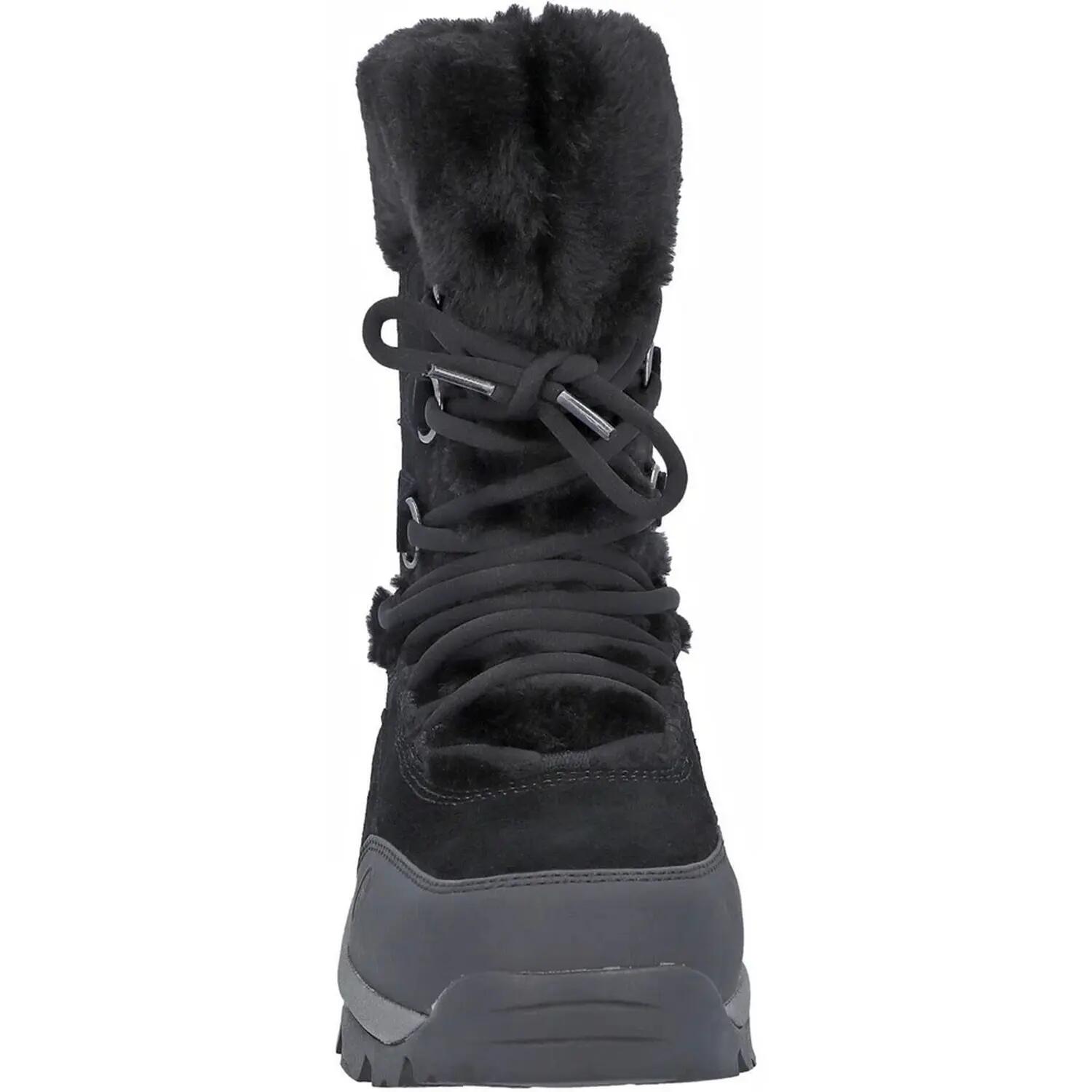 Scarponi Da Trekking PelleDonna Hi-Tec Mortiz 200 Nero 5/5