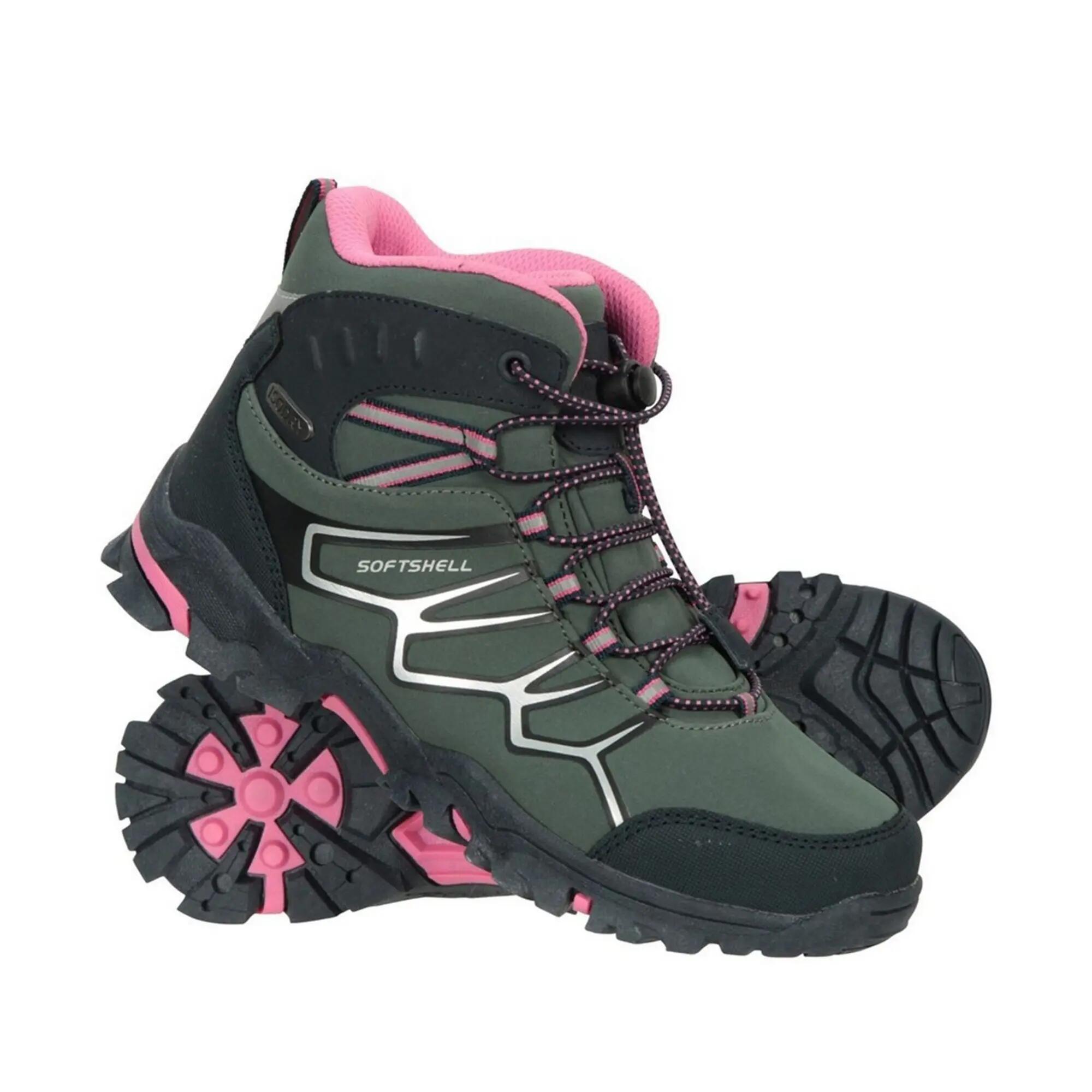 Scarponcini Da Passeggio Softshell Bambini Mountain Warehouse Cachi Scuro 6/6
