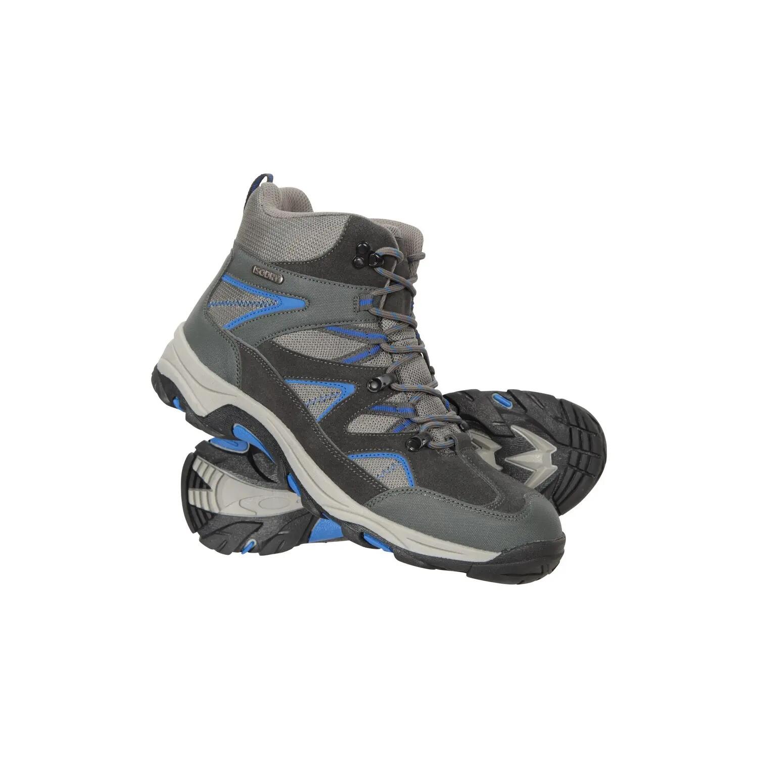 Mens Rapid Suede Hiking Boots (Dark Grey) 6/6