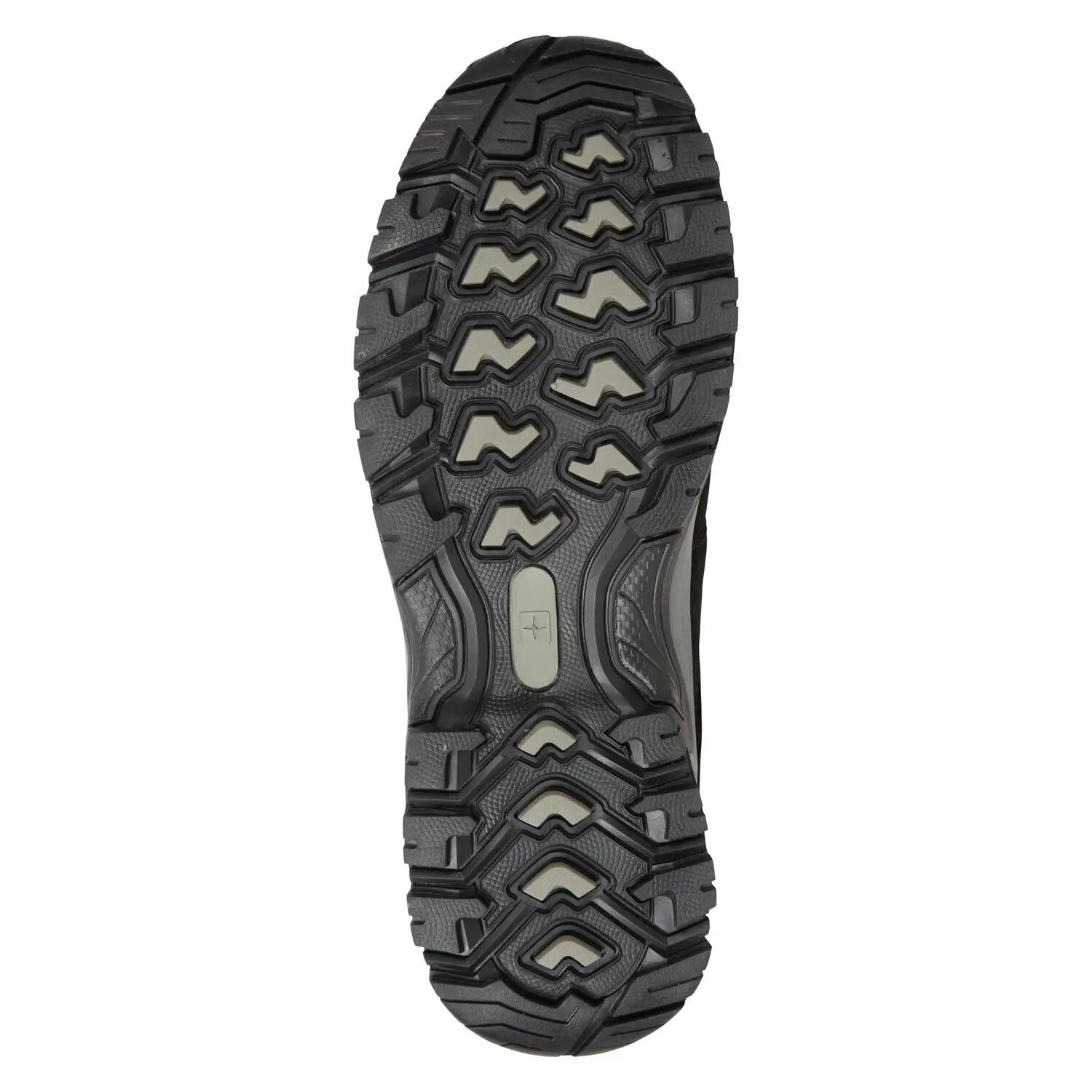 Mens Voyage Suede Waterproof Boots (Black) 5/6