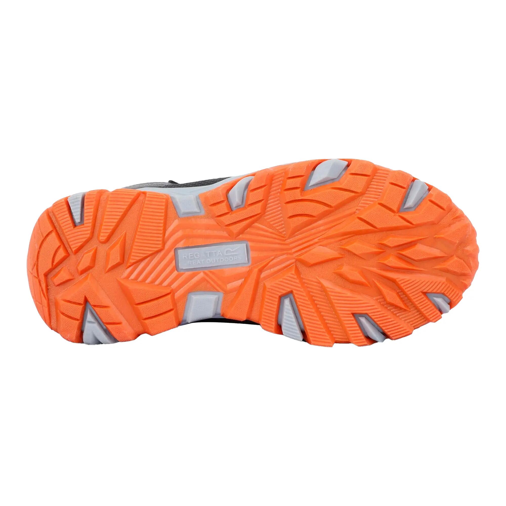 Bottines De Marche SAMARIS Enfant (Noir / Orange Flamboyant) 7/7