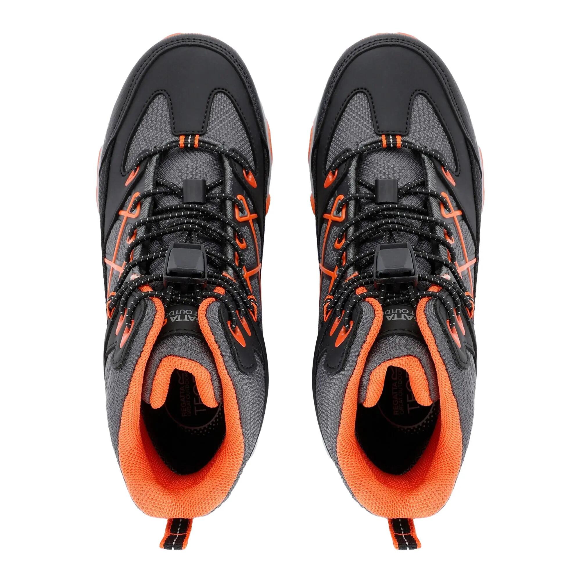 Bottines De Marche SAMARIS Enfant (Noir / Orange Flamboyant) 6/7