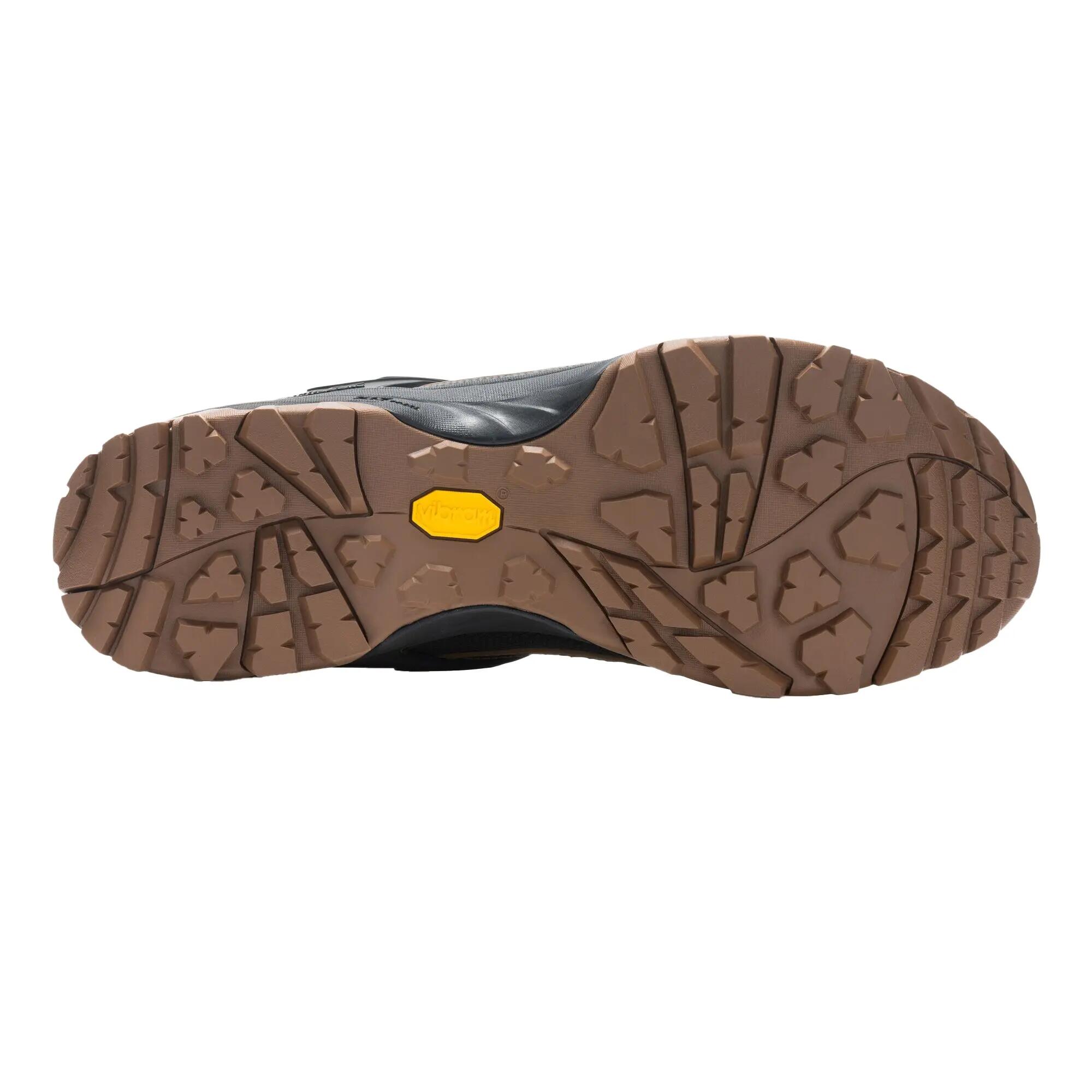 Heren Regen Lage Wandelschoenen (Notenbruin/Gouden vlok) 7/7