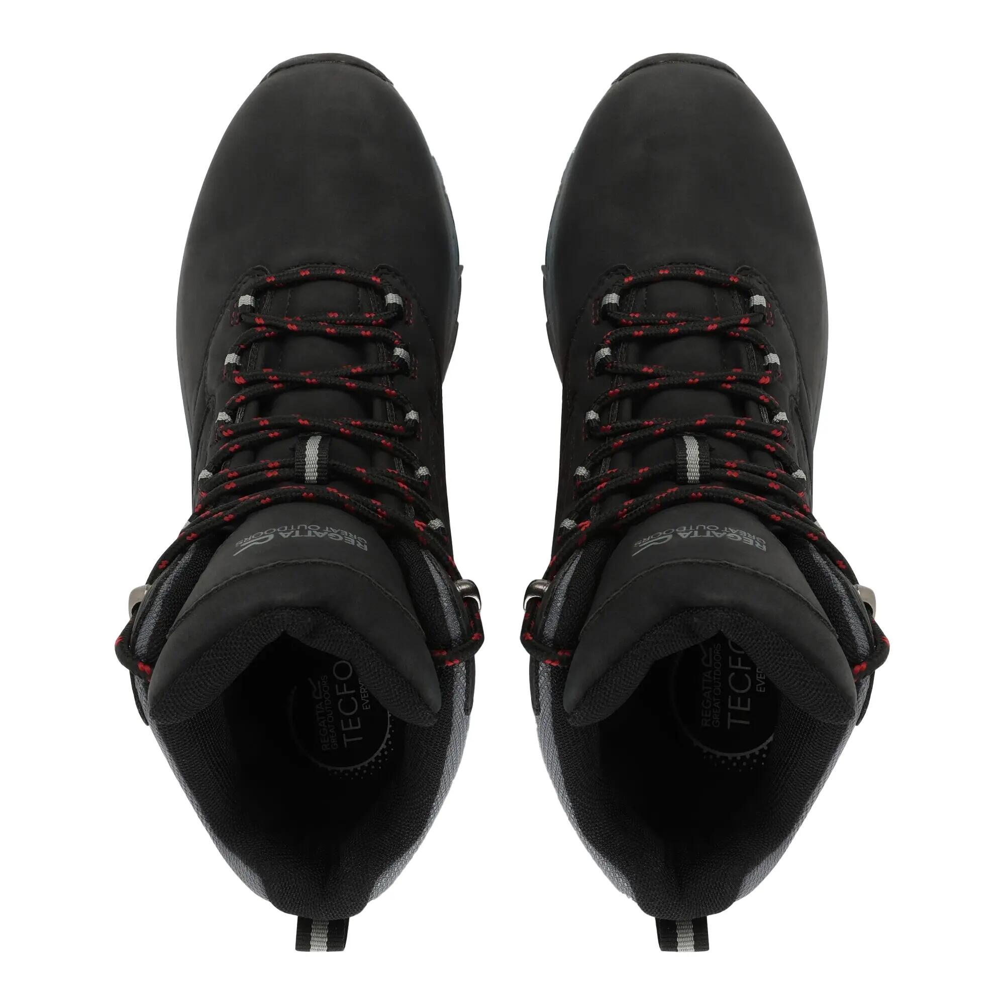 "Amble" Wanderstiefel für , Wasserfest Herren Schwarz/Tomatenrot 6/7