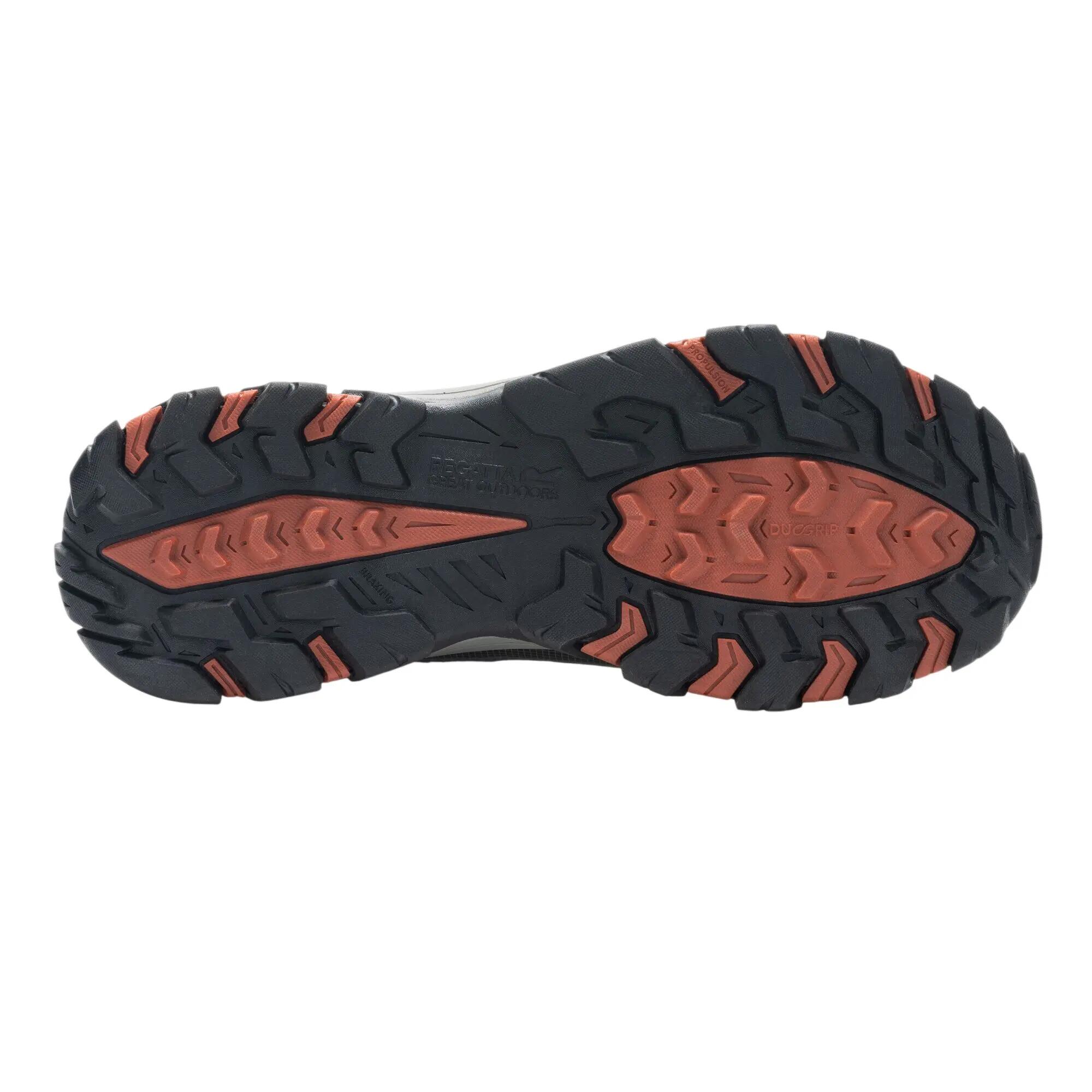 Mens Holcombe III Walking Boots (Dark Storm/Brick) 6/6