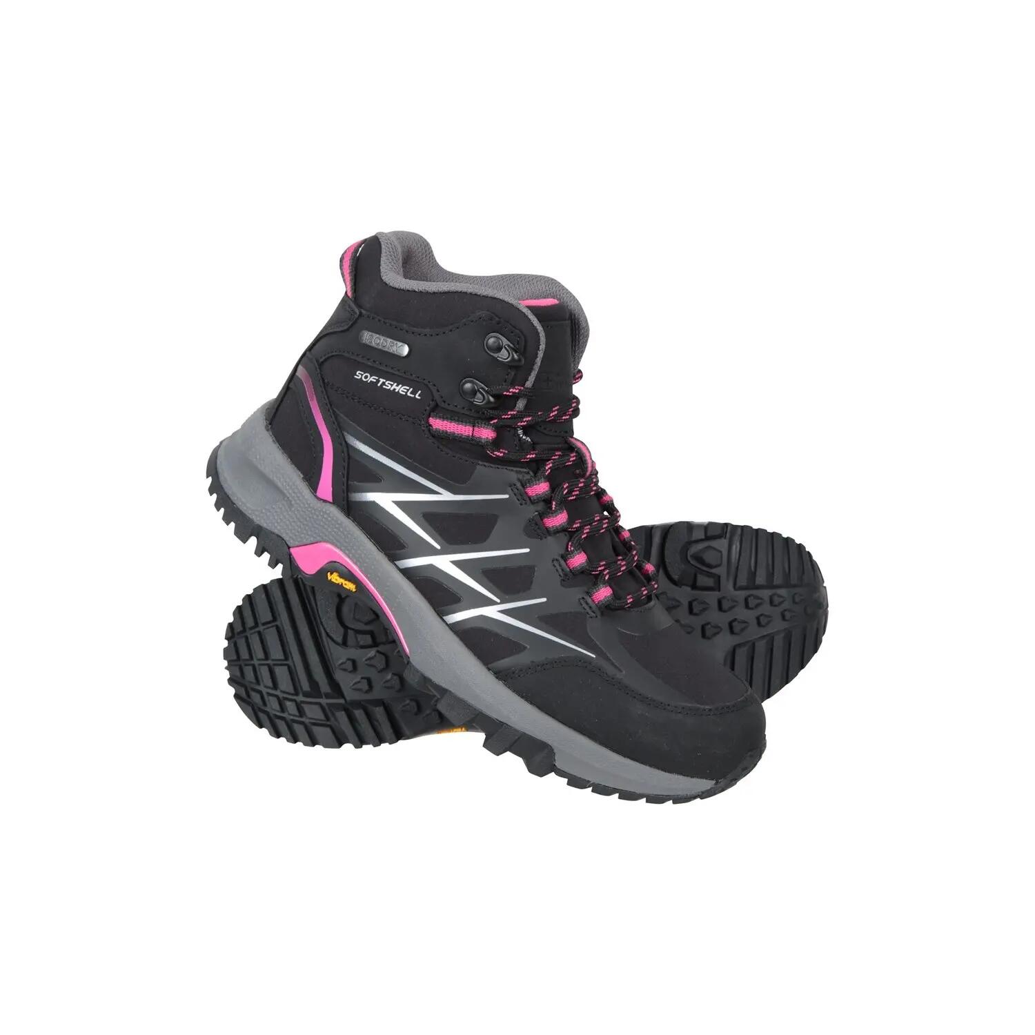 Womens/Ladies Extreme Byzantine Vibram Waterproof Walking Boots (Black) 6/6