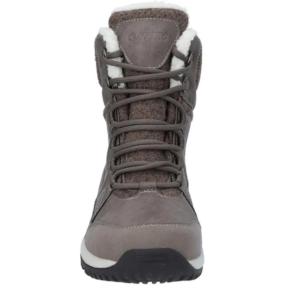 Womens/Ladies Riva Mid Boots (Beige) 5/5