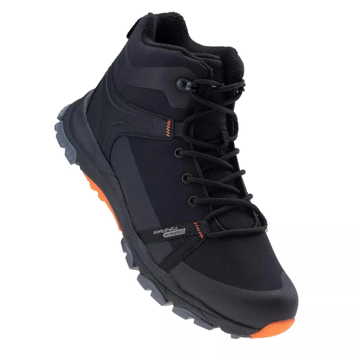 Scarponcini Da Passeggio Impermeabile Uomo Hi-Tec Himba Nero Arancio 6/6