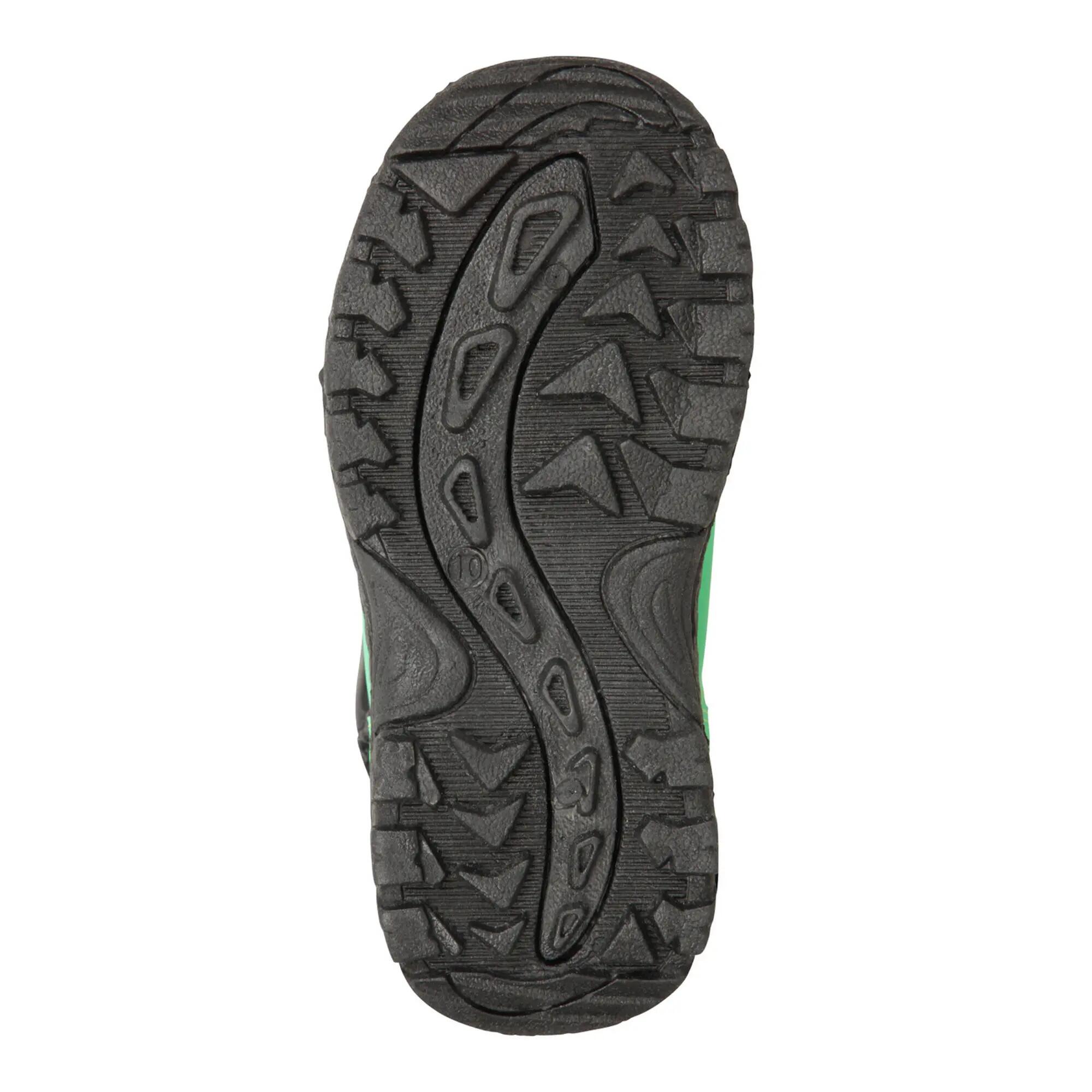 Childrens/Kids Caribou Adaptive Snow Boots (Bright Green) 5/5