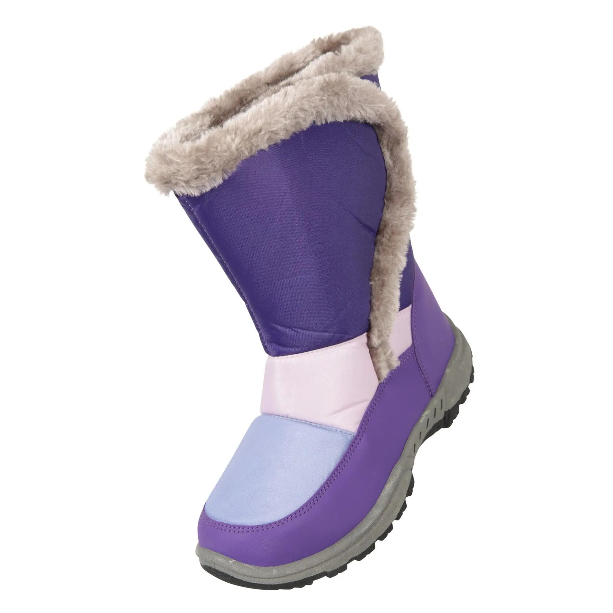 Stivali Da Neve Bambini Mountain Warehouse Caribou Adaptive Viola 6/6