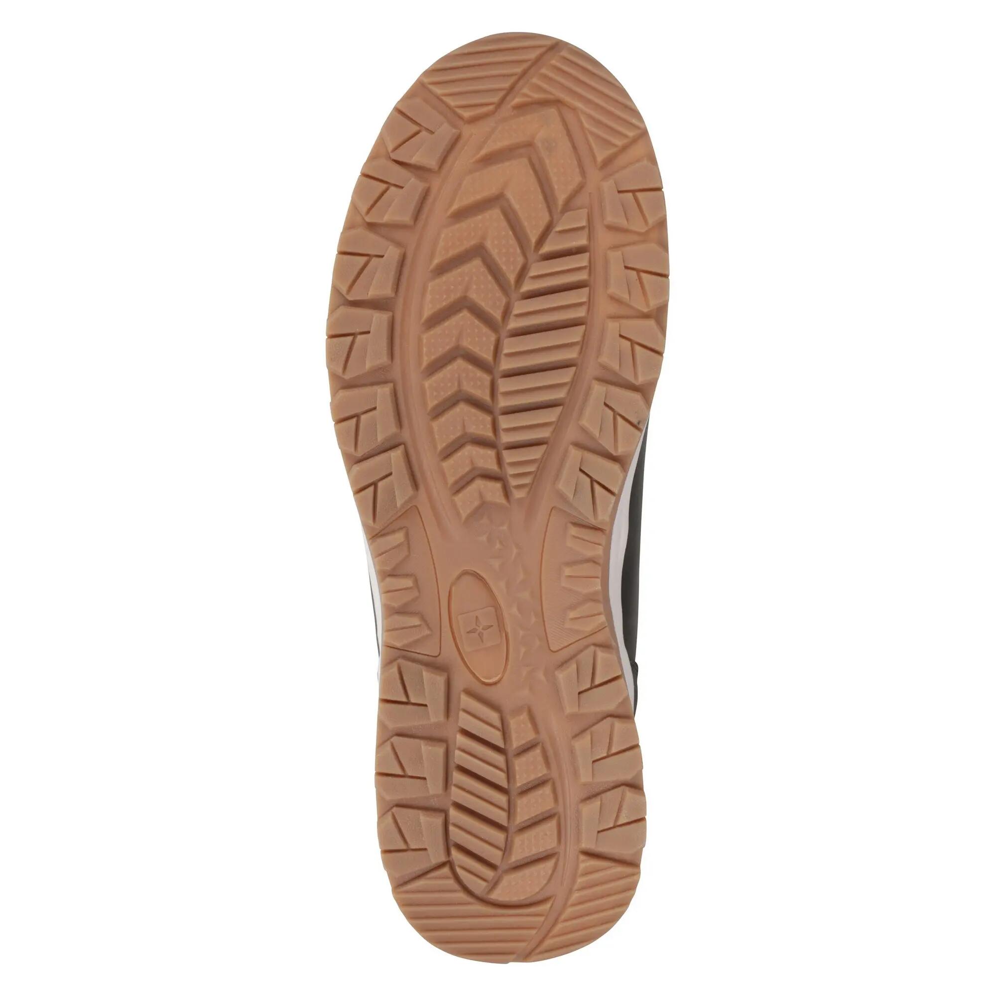 Womens/Ladies Tundra Leather Snow Boots (Khaki) 6/6