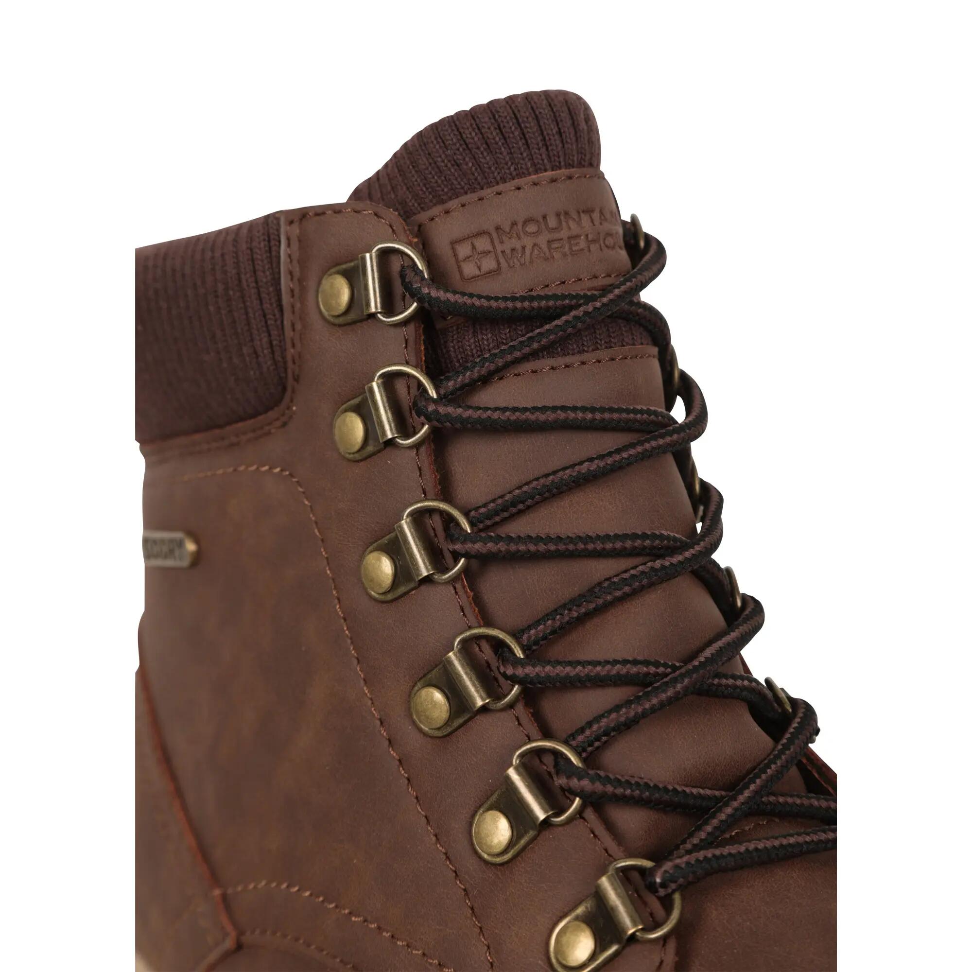 Chaussures Montantes Imperméables VIENNA Femme (Marron Foncé) 6/6