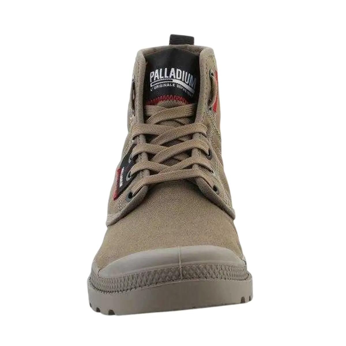 Botas a los Tobillos Pampa Hi Diseño Parches para Hombre Marrón 6/6