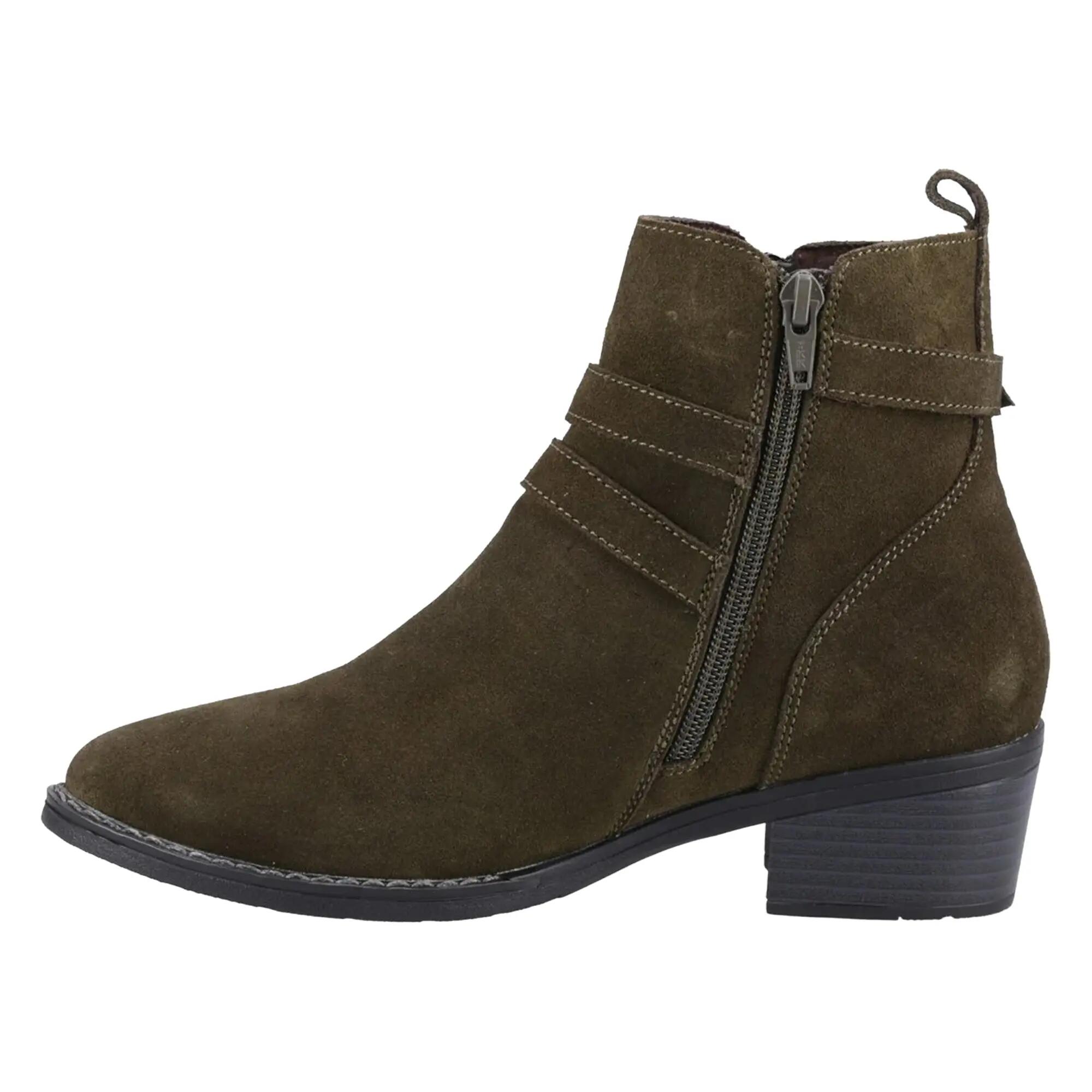 Bottines JENNA Femme (Marron Kaki) 3/5
