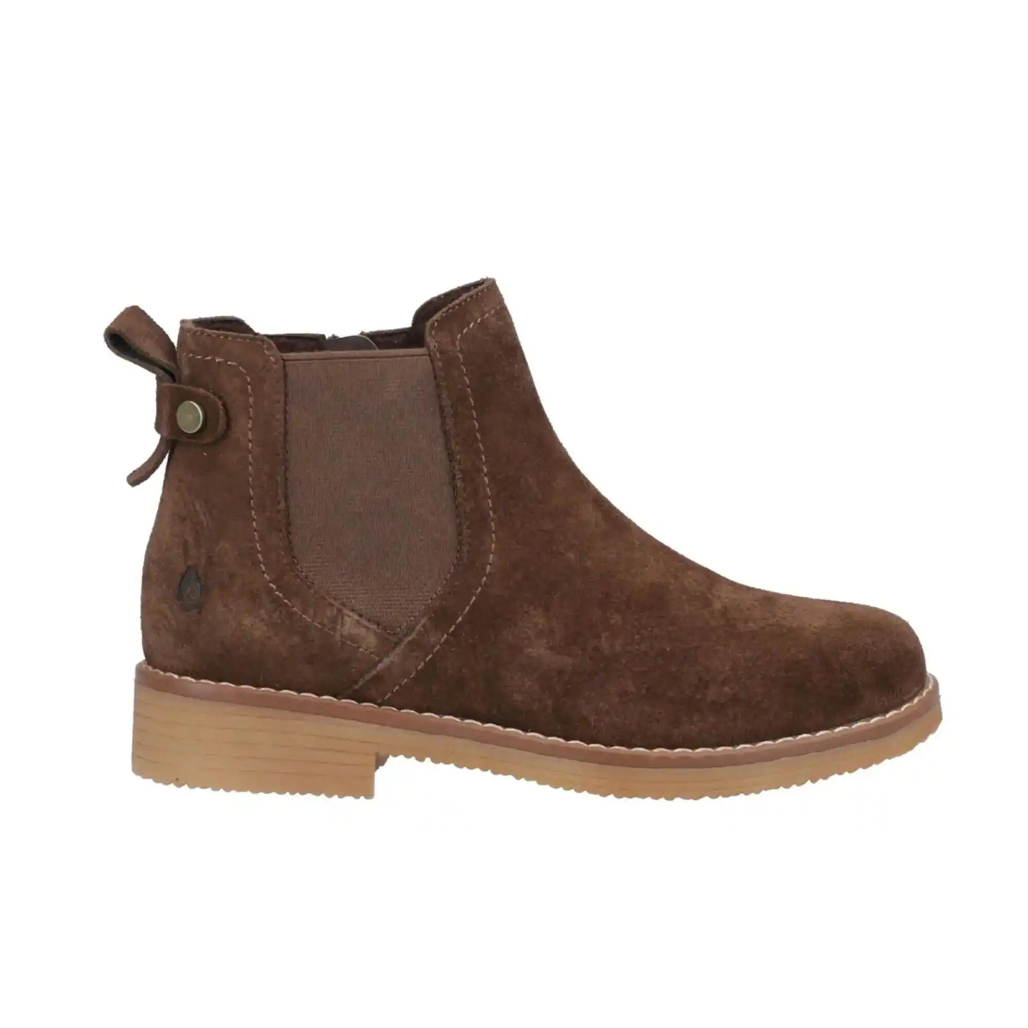 Stiefeletten "Maddy", Wildleder Damen Schokolade 3/4