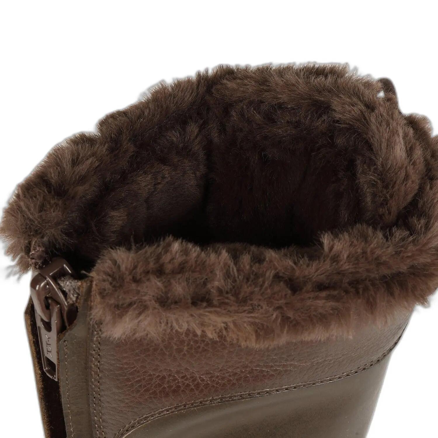 Landstiefel "Nola", Leder Damen Braun 6/6