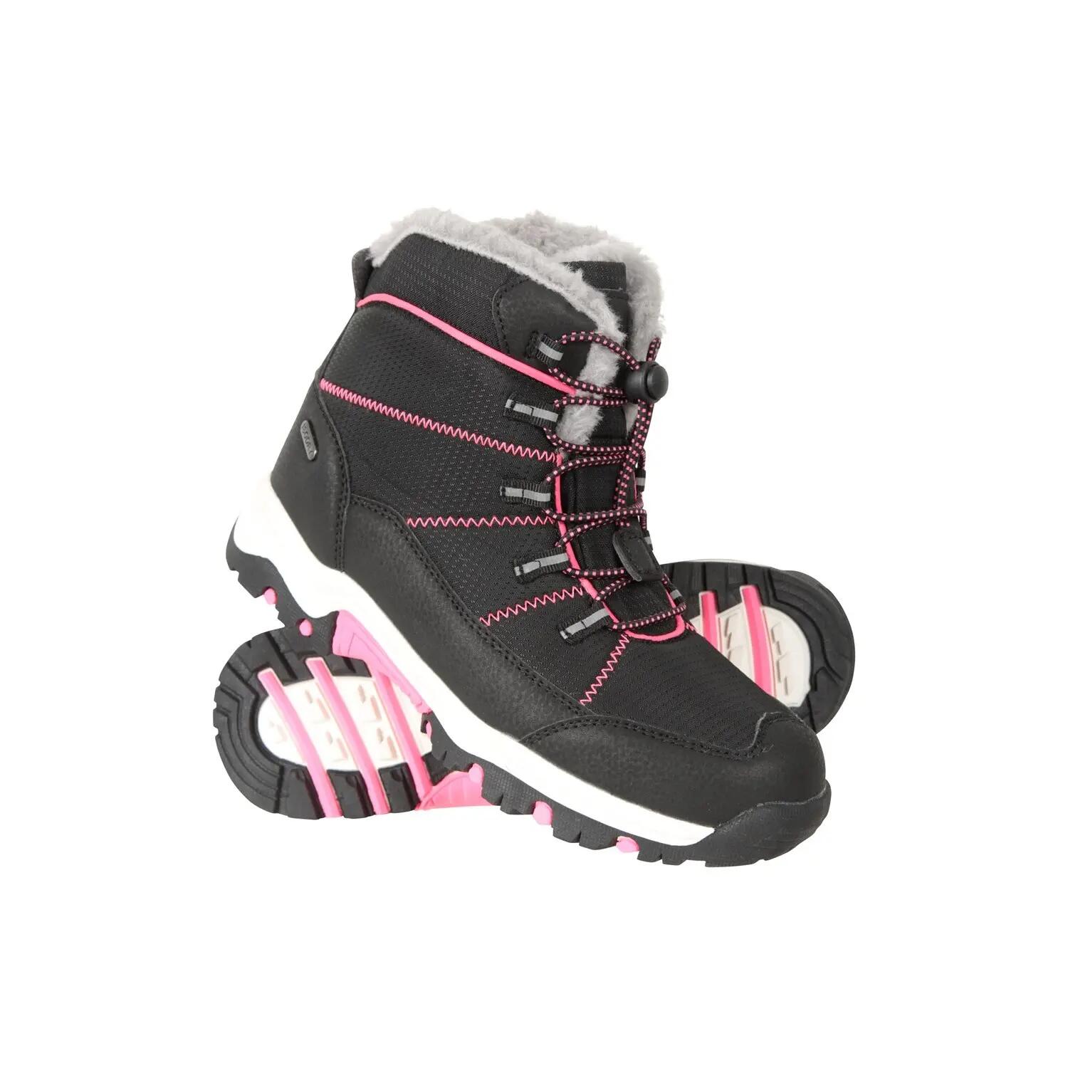 Stivali Da Neve Bambini Mountain Warehouse Comet Nero 6/6
